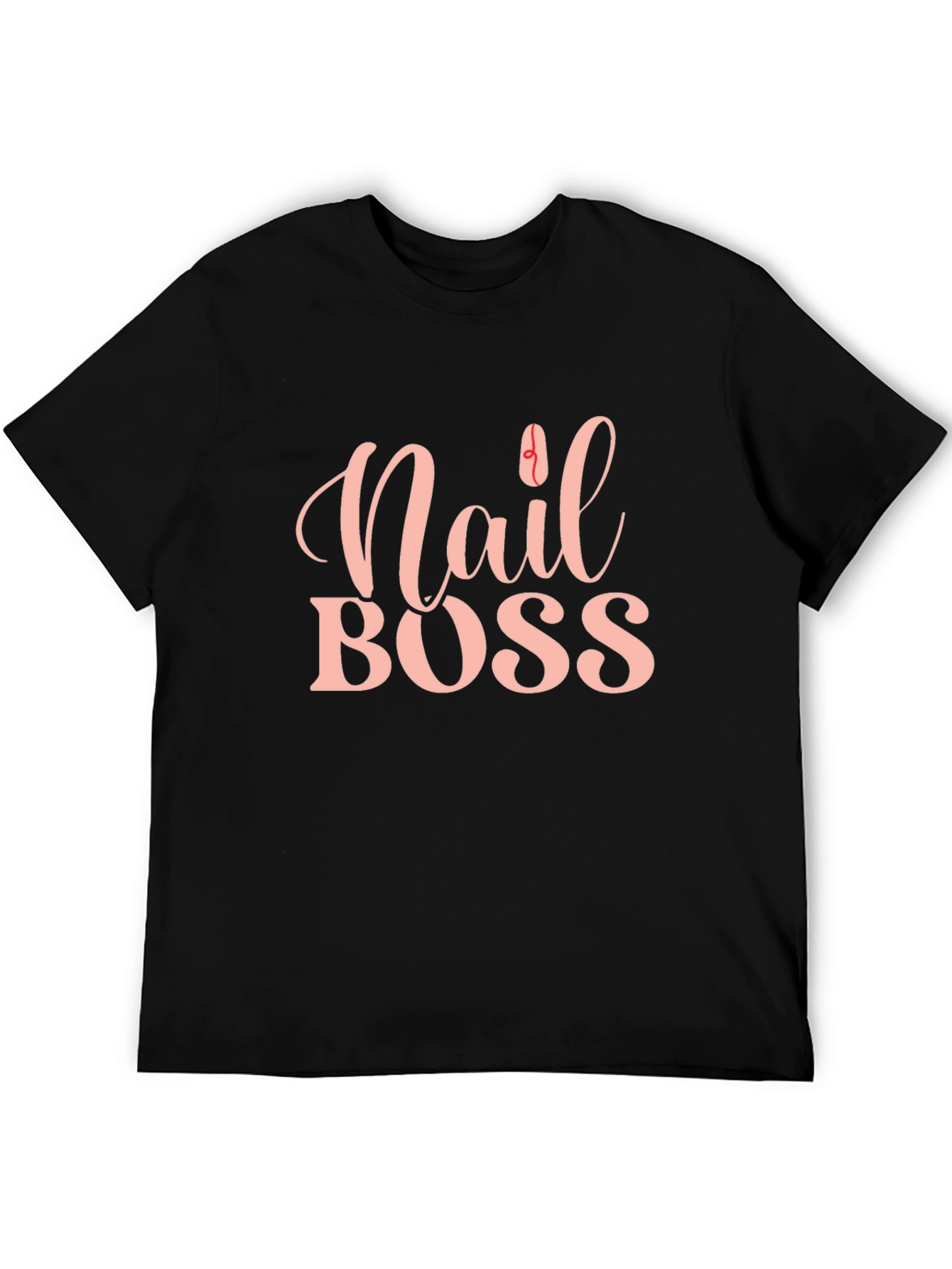 Nail Boss Graphic T-Shirt - Trendy Unisex Tee