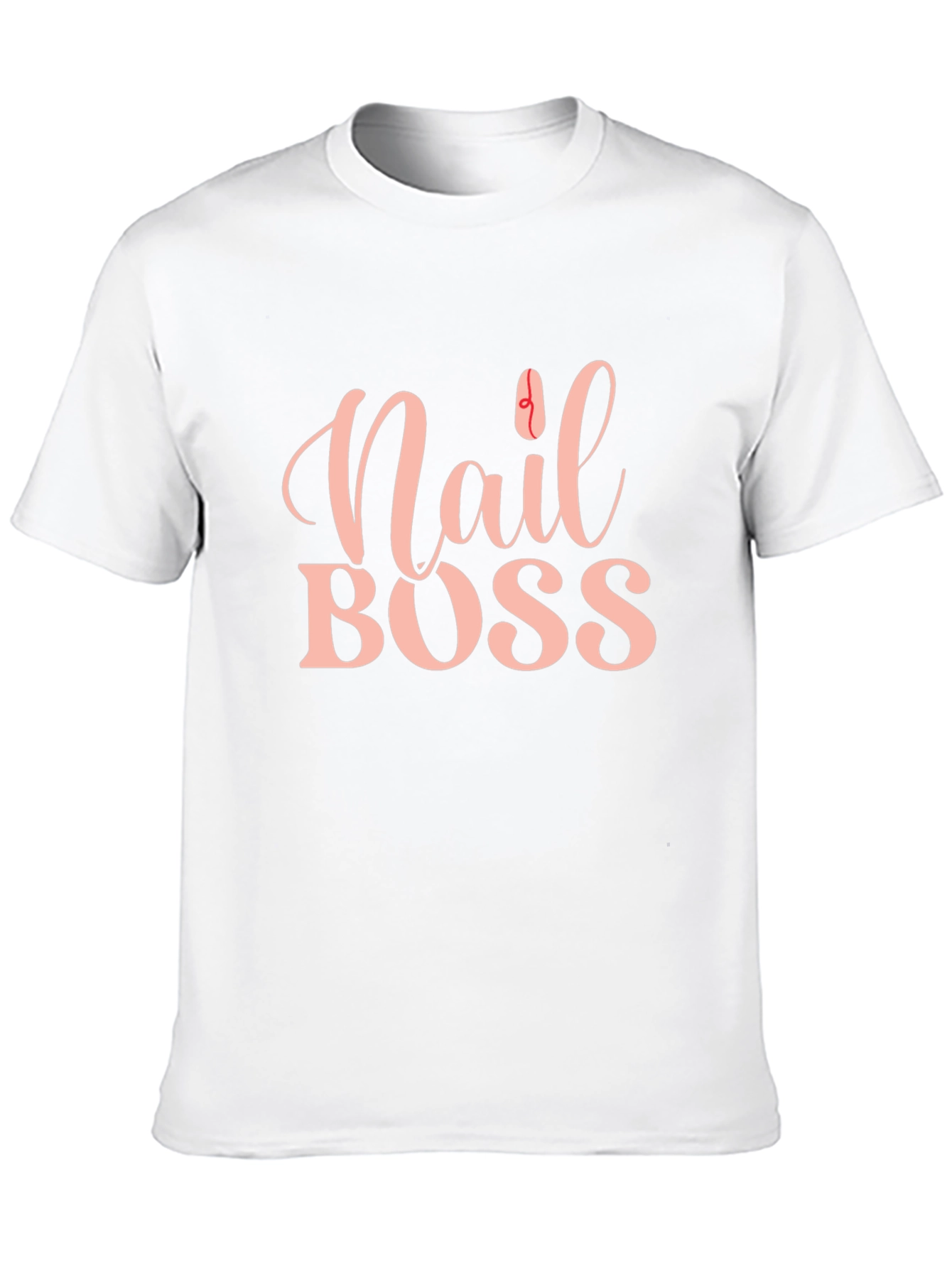 Nail Boss Graphic T-Shirt - Trendy Unisex Tee