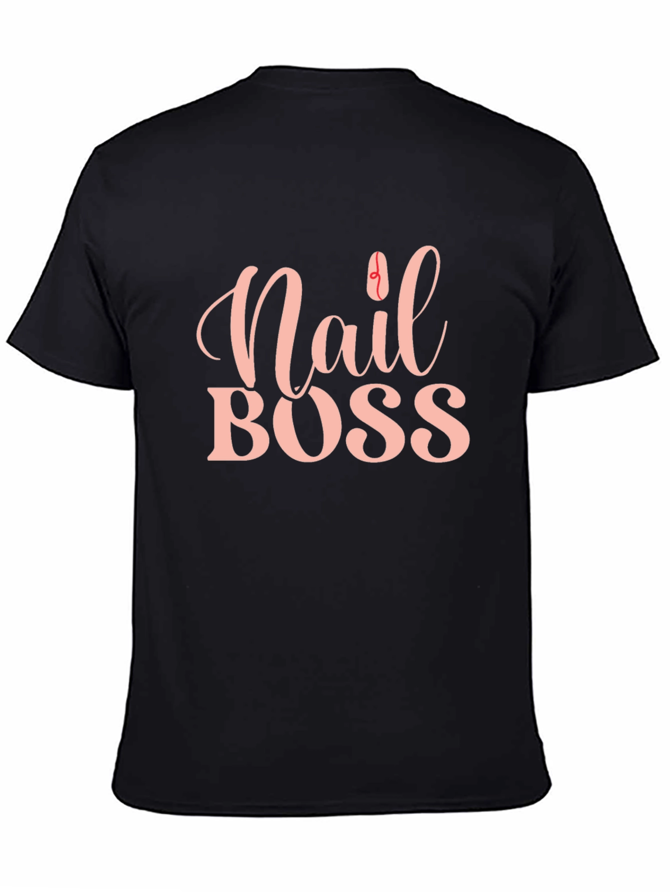 Nail Boss Graphic T-Shirt - Trendy Unisex Tee