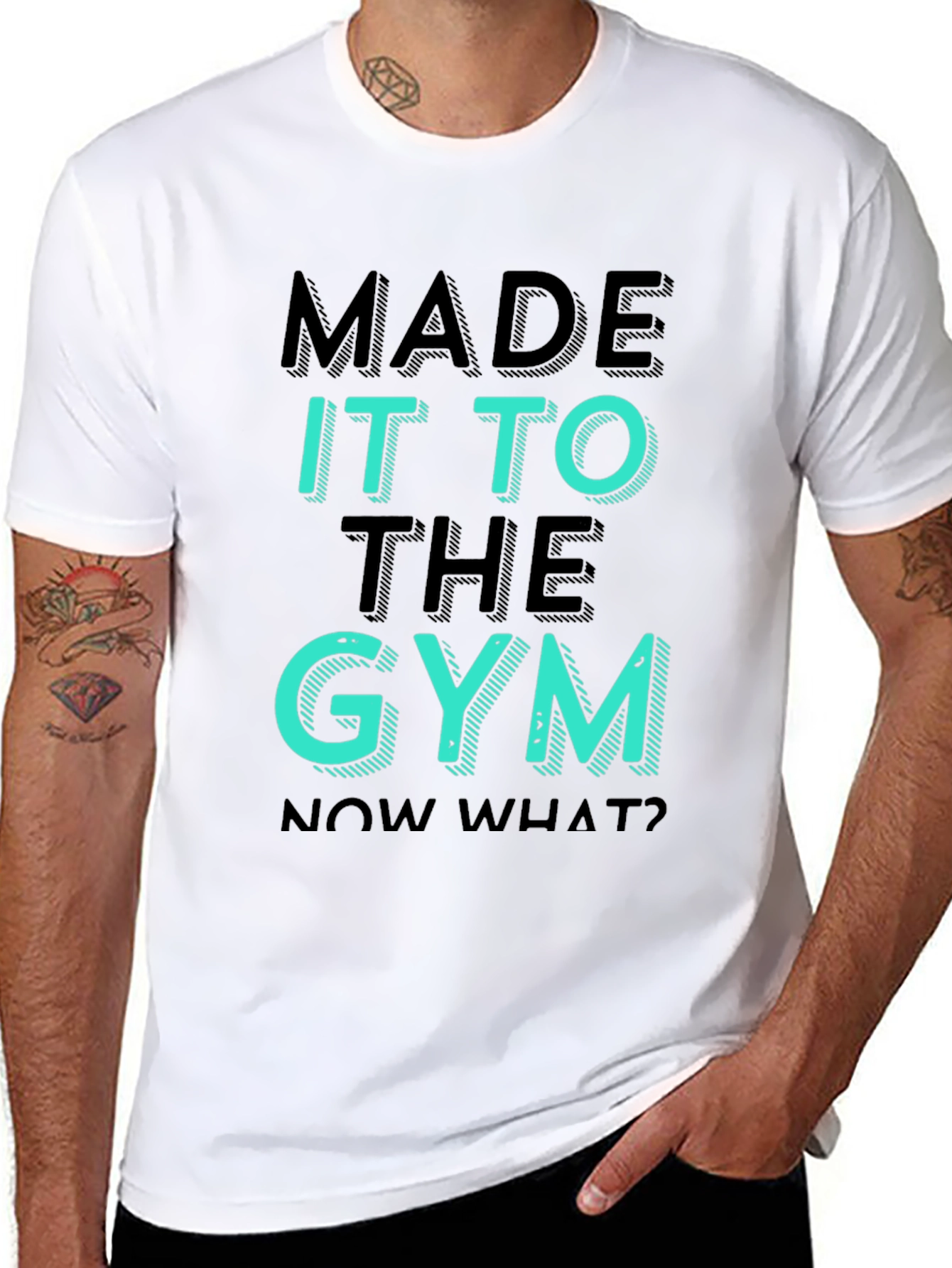 Made it to the Gym Graphic Tee