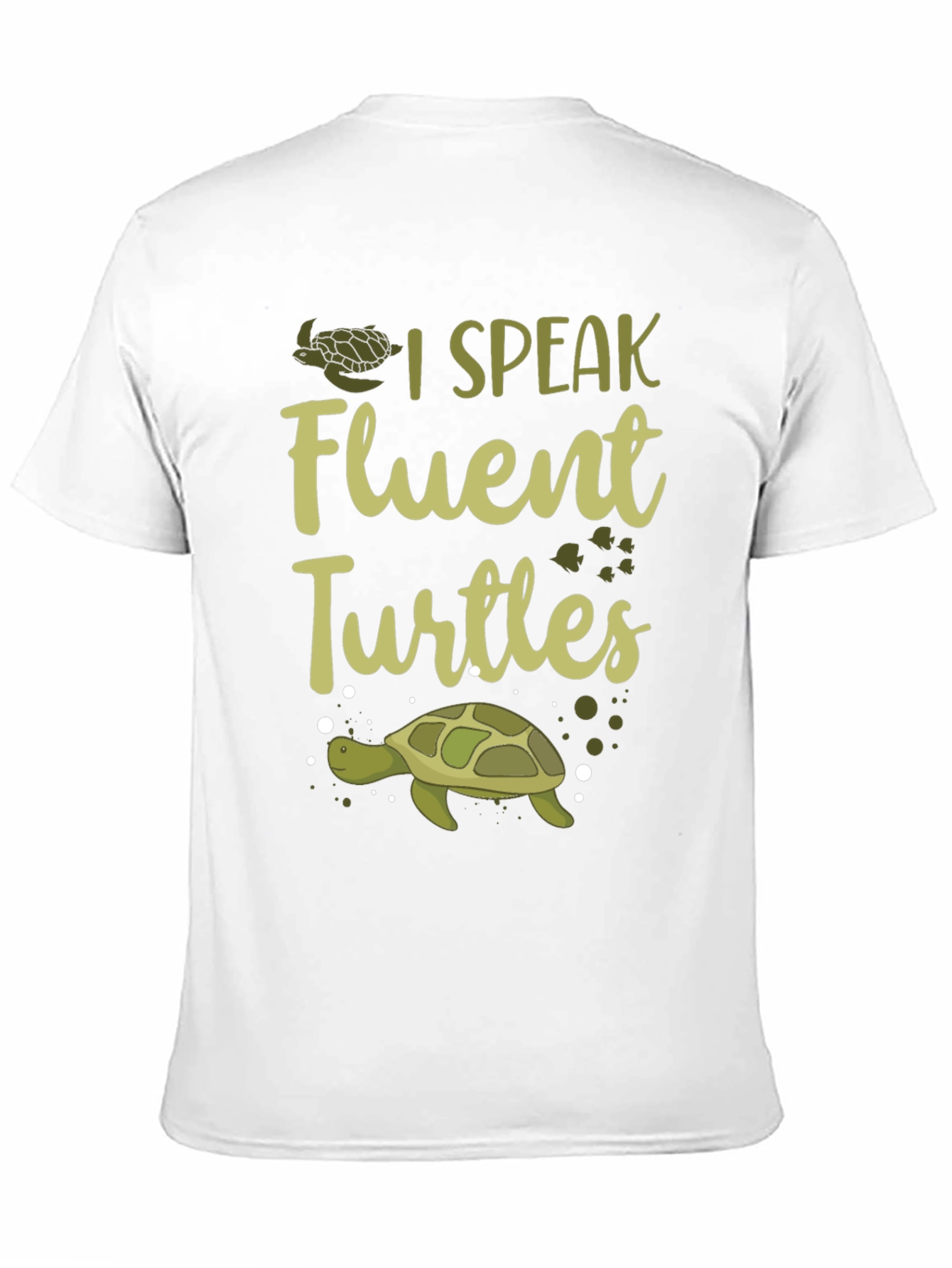 I Speak Fluent Turtles Graphic Tee