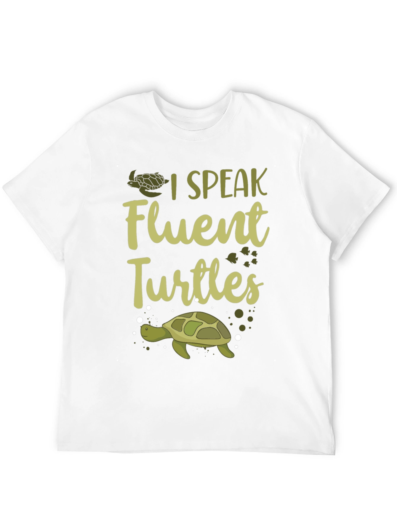 I Speak Fluent Turtles Graphic Tee
