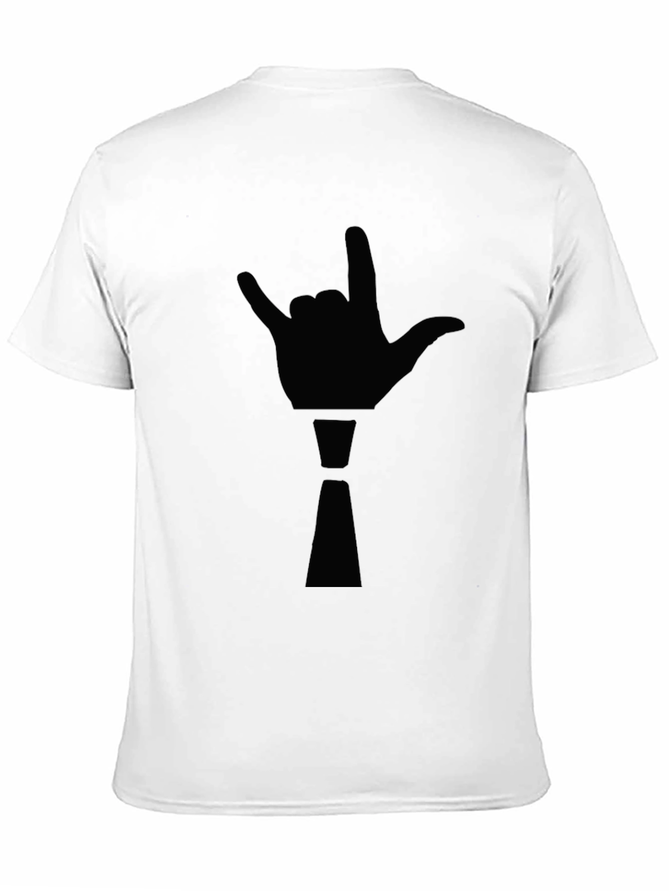ASL I Love You Tie T-Shirt