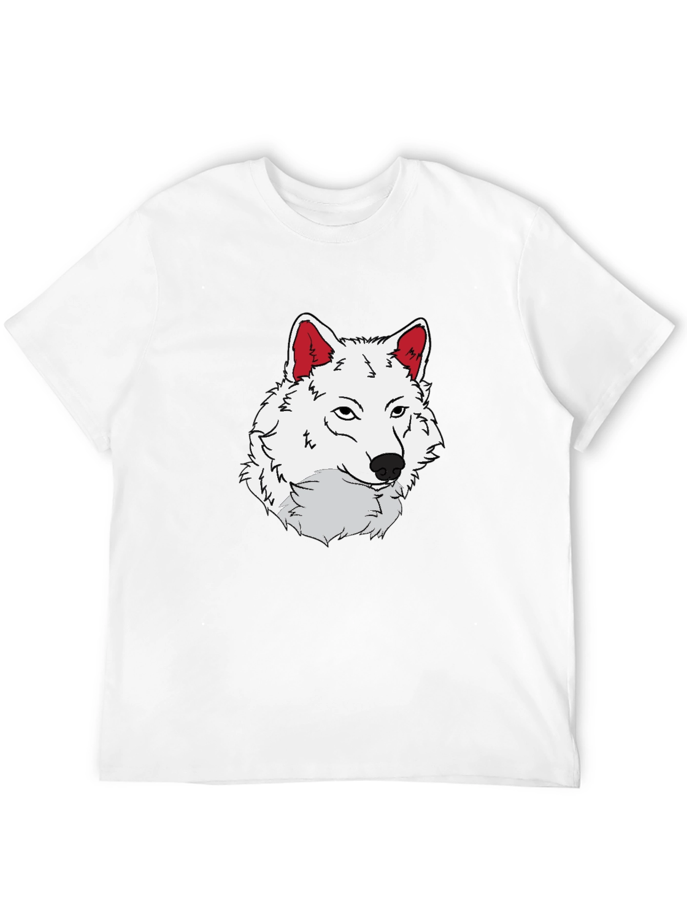 Cool Wolf Graphic T-Shirt