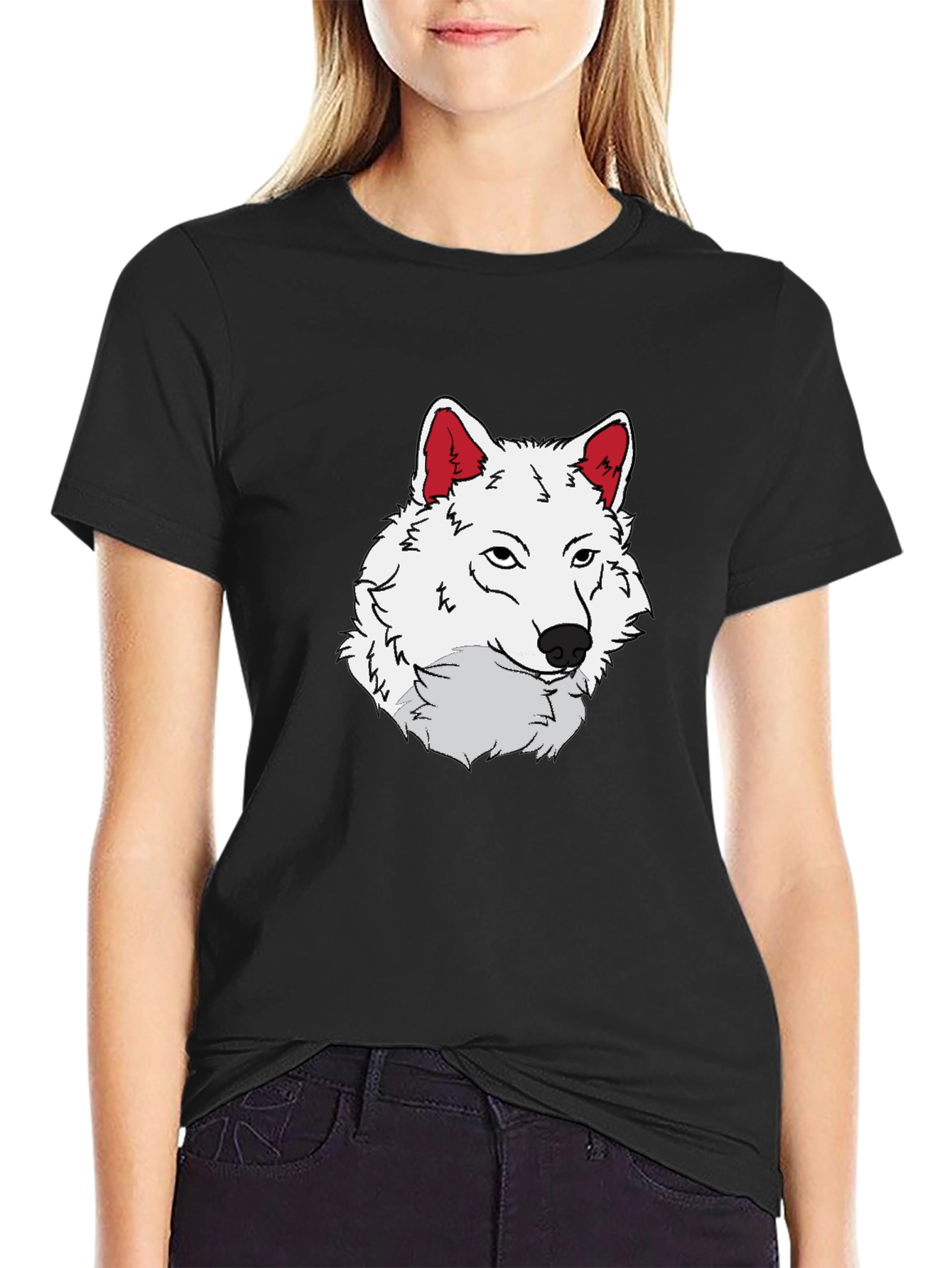 Cool Wolf Graphic T-Shirt