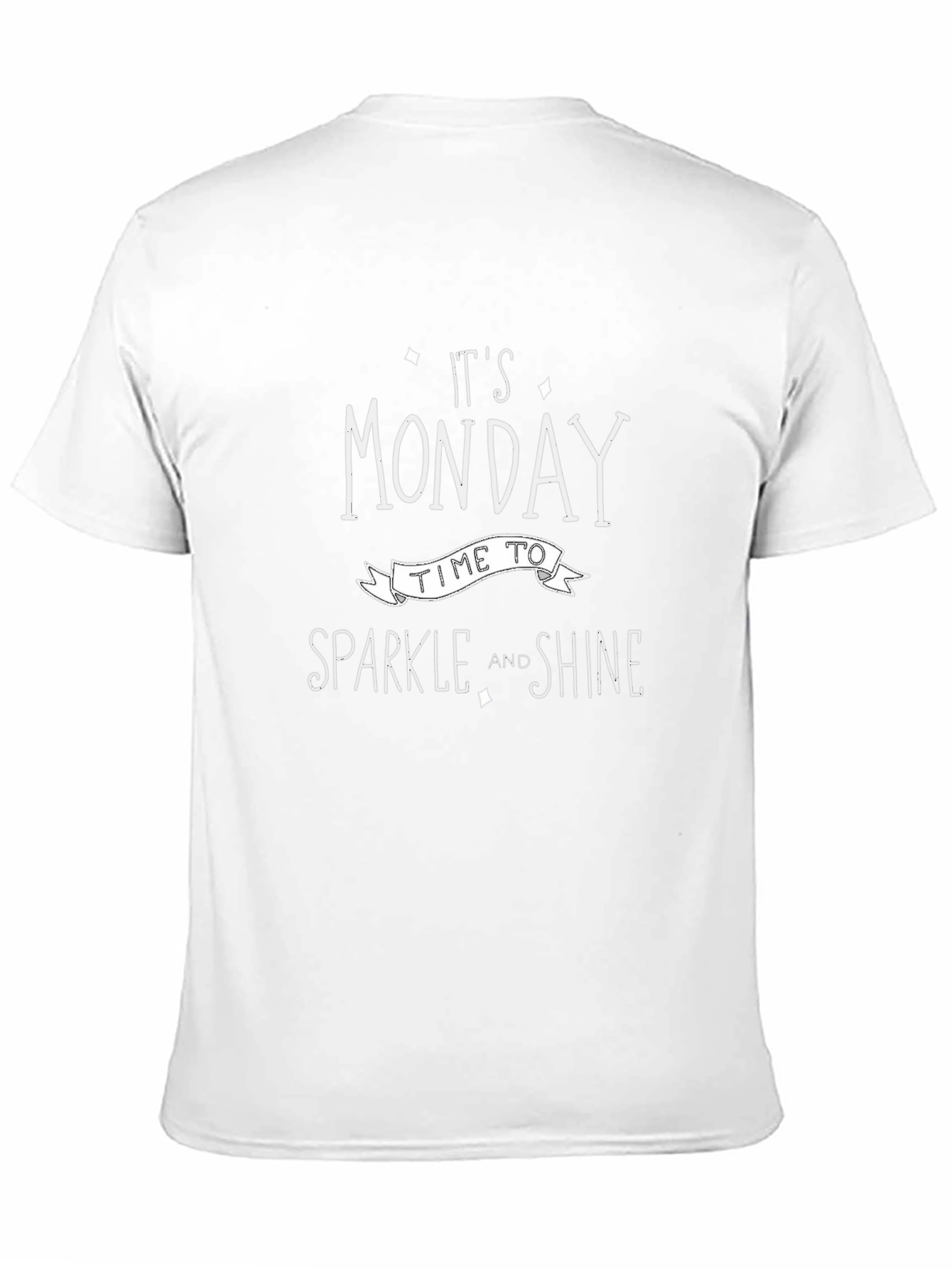 Its Monday Sparkle and Shine Graphic Tee