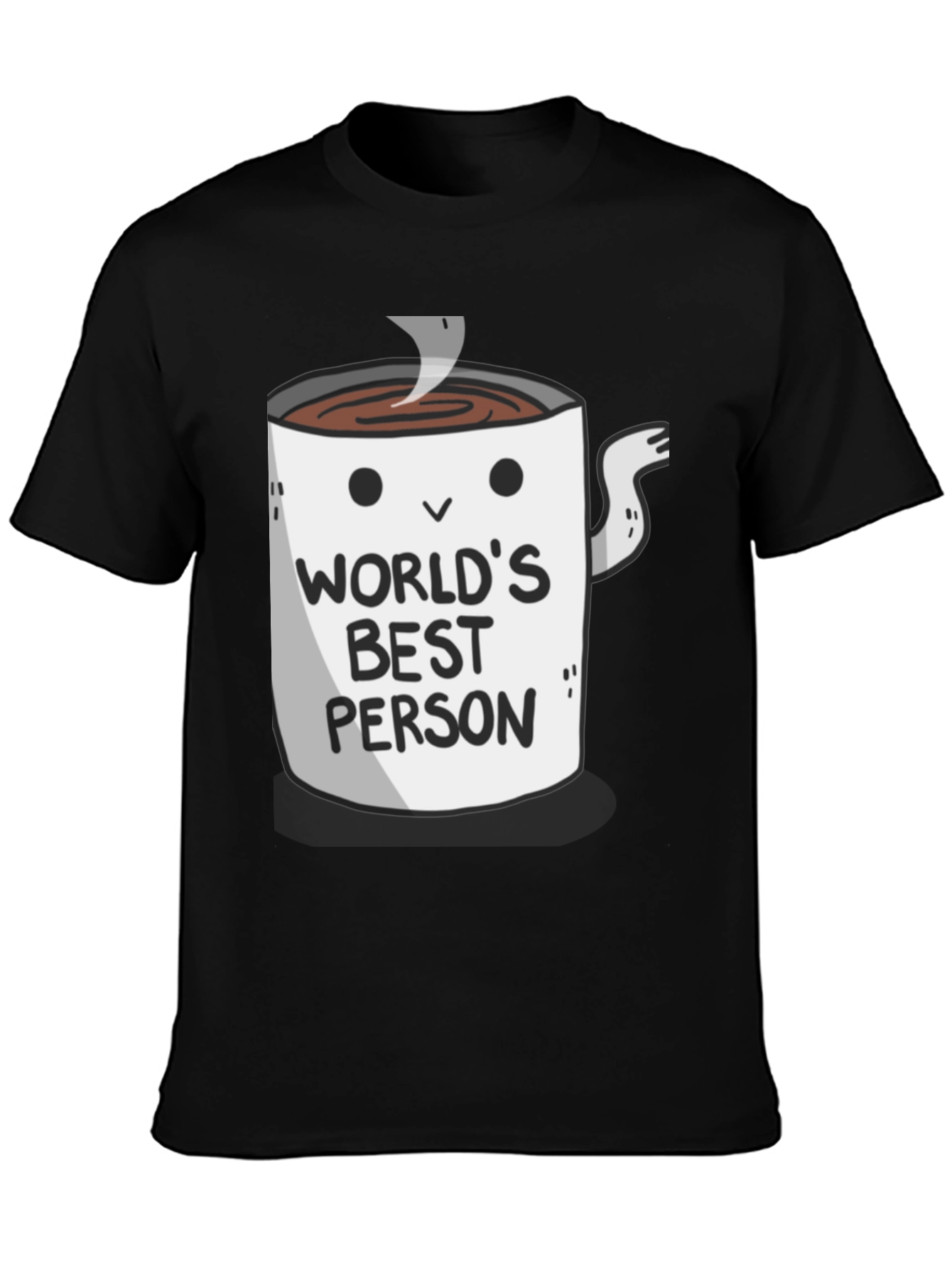 Worlds Best Person Coffee Mug Graphic T-Shirt