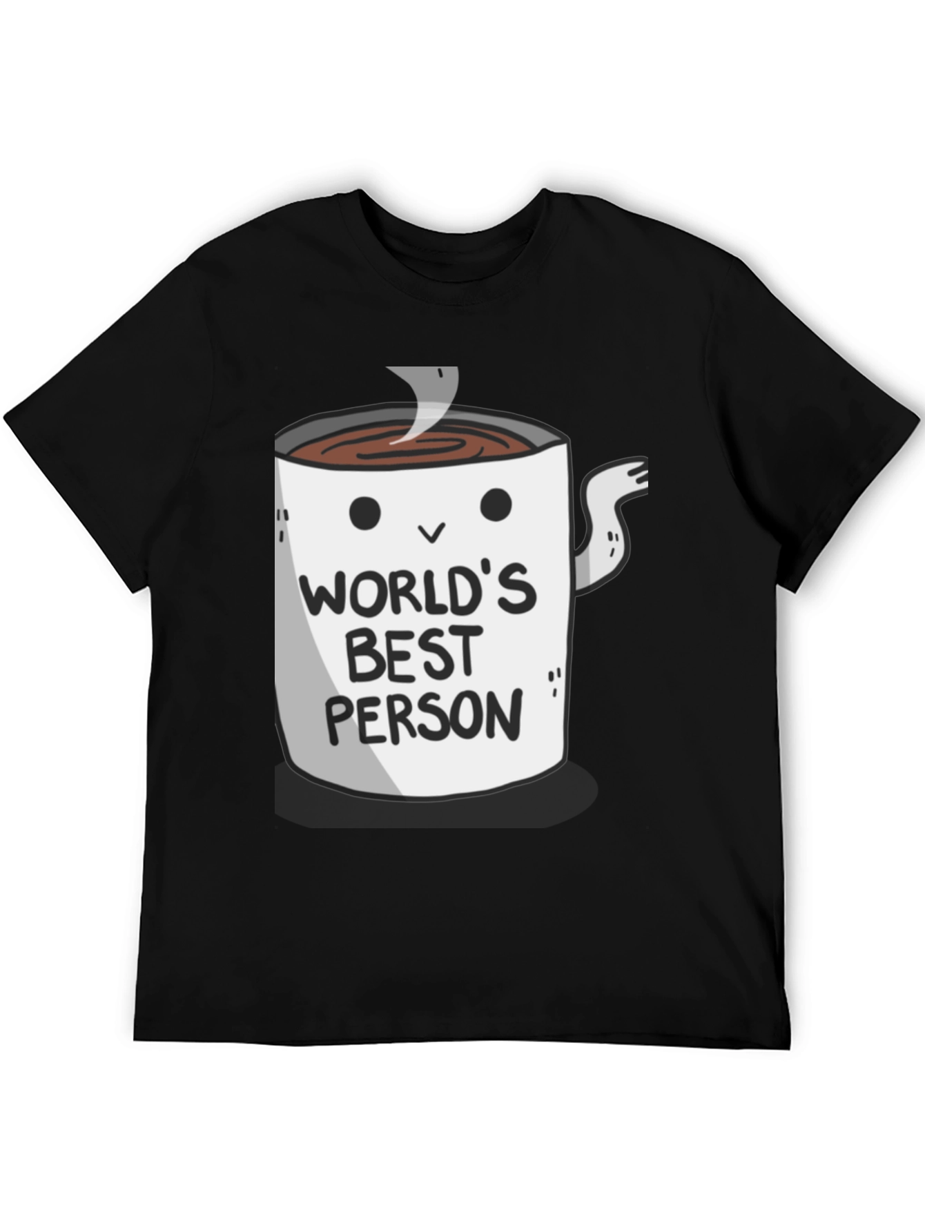 Worlds Best Person Coffee Mug Graphic T-Shirt