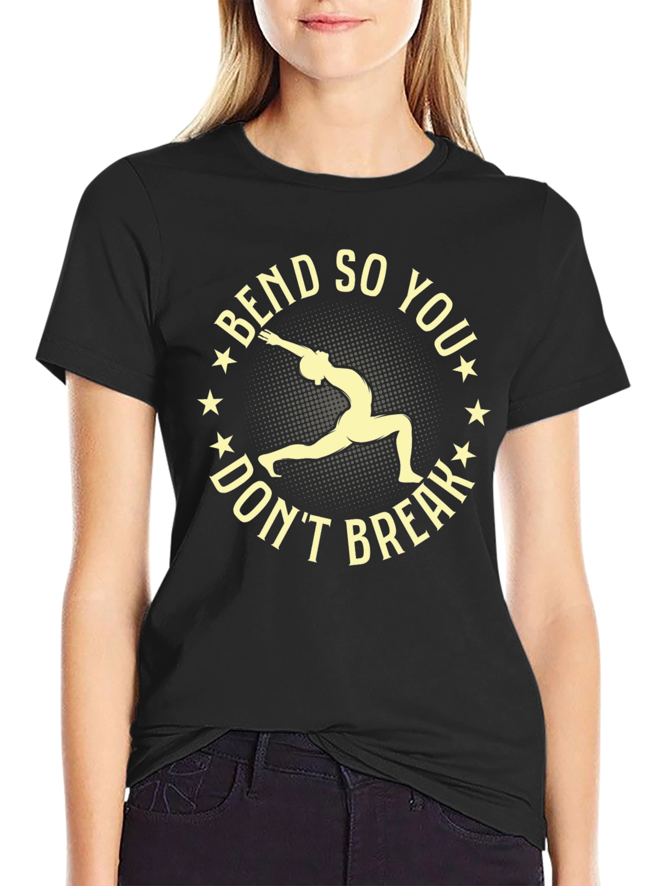 Bend So You Dont Break T-Shirt - Yoga Tee