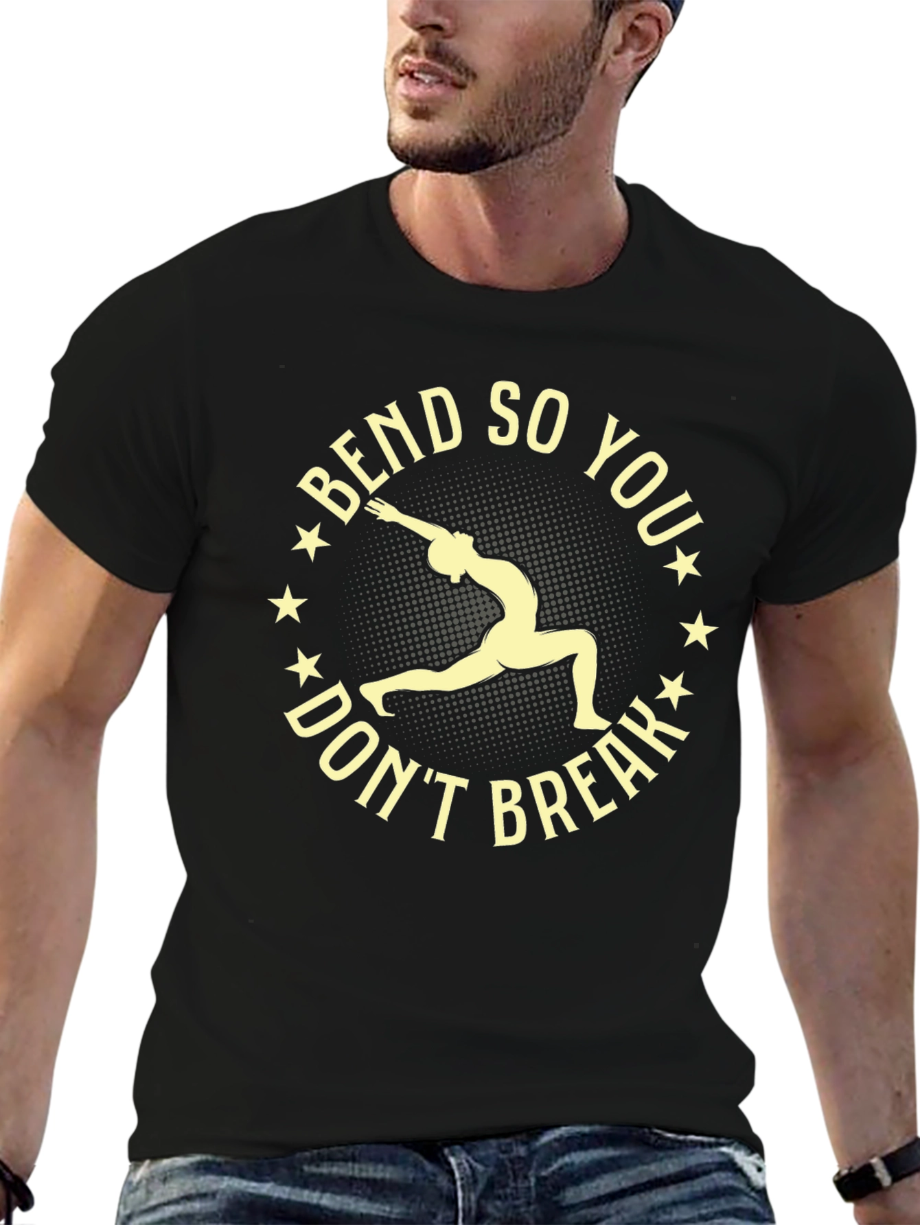 Bend So You Dont Break T-Shirt - Yoga Tee