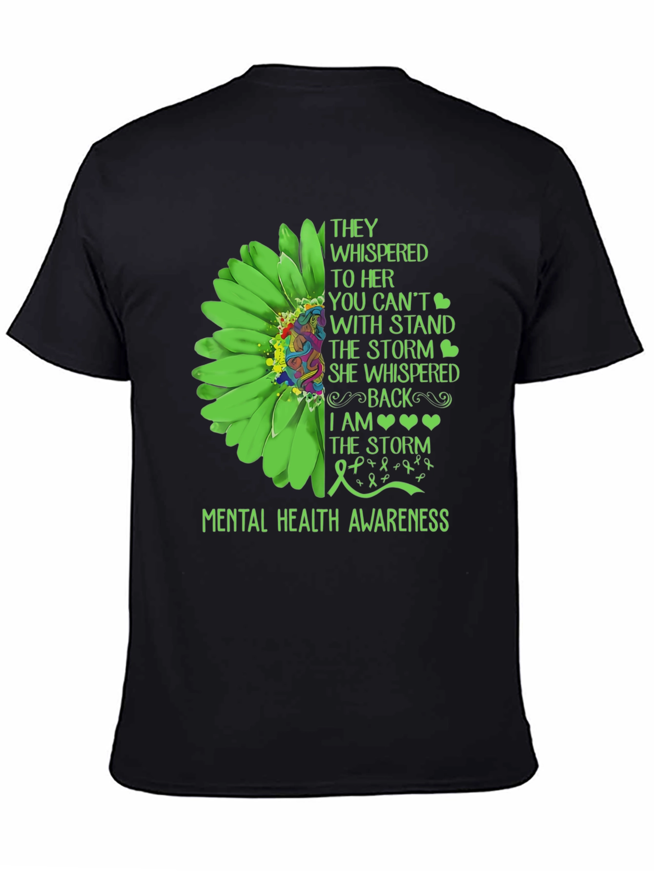 Mental Health Awareness Sunflower T-Shirt