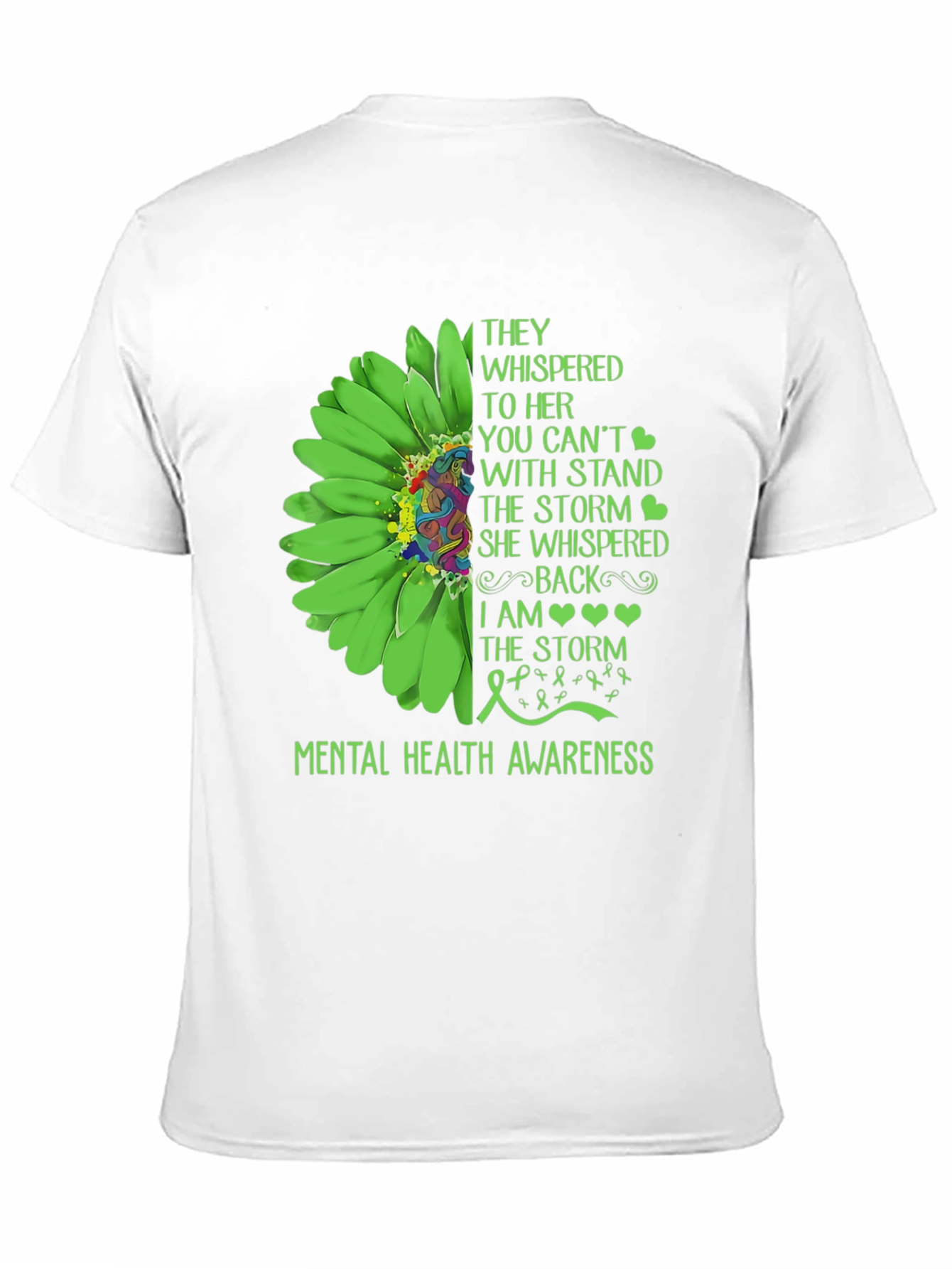 Mental Health Awareness Sunflower T-Shirt