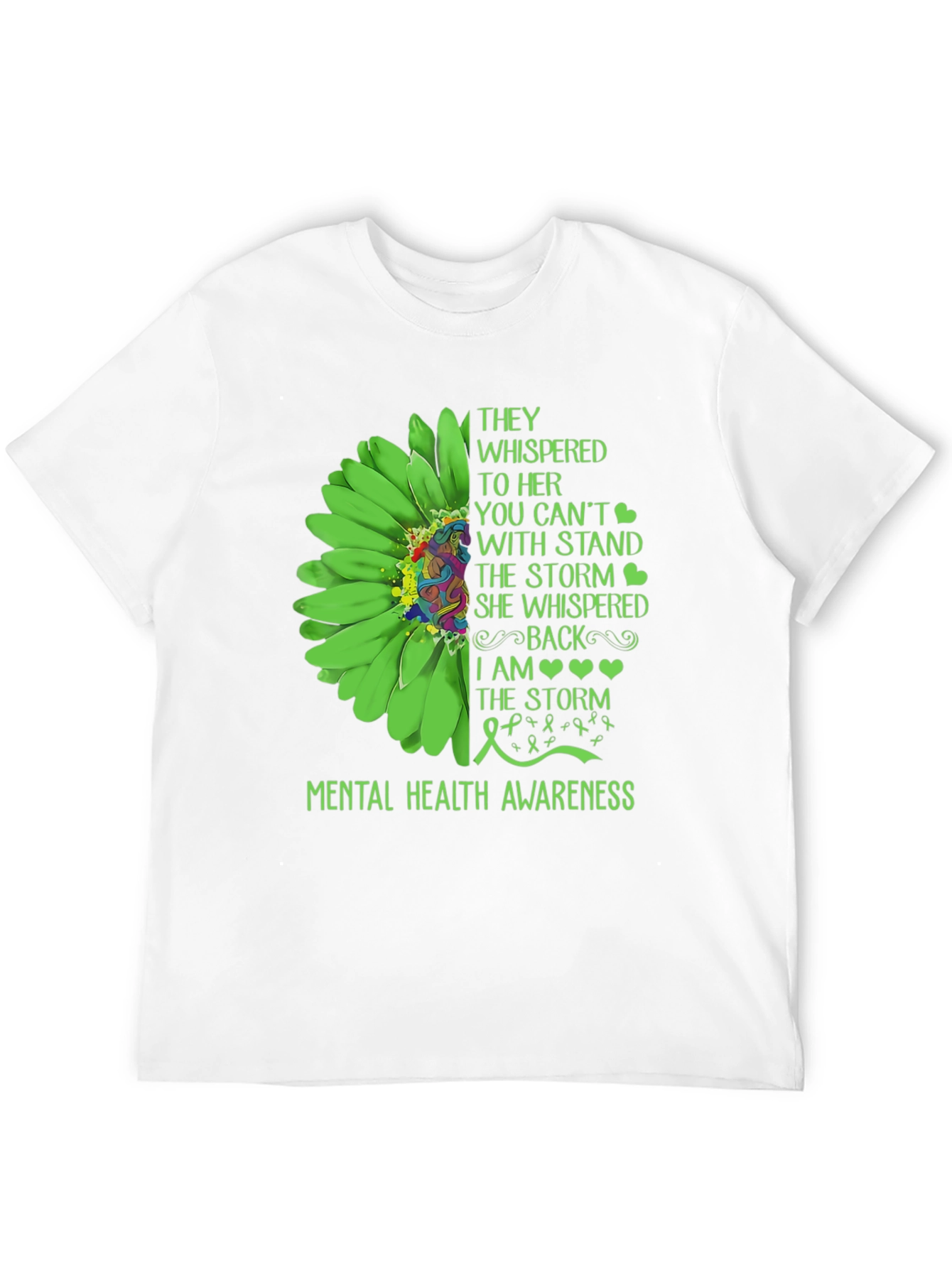Mental Health Awareness Sunflower T-Shirt