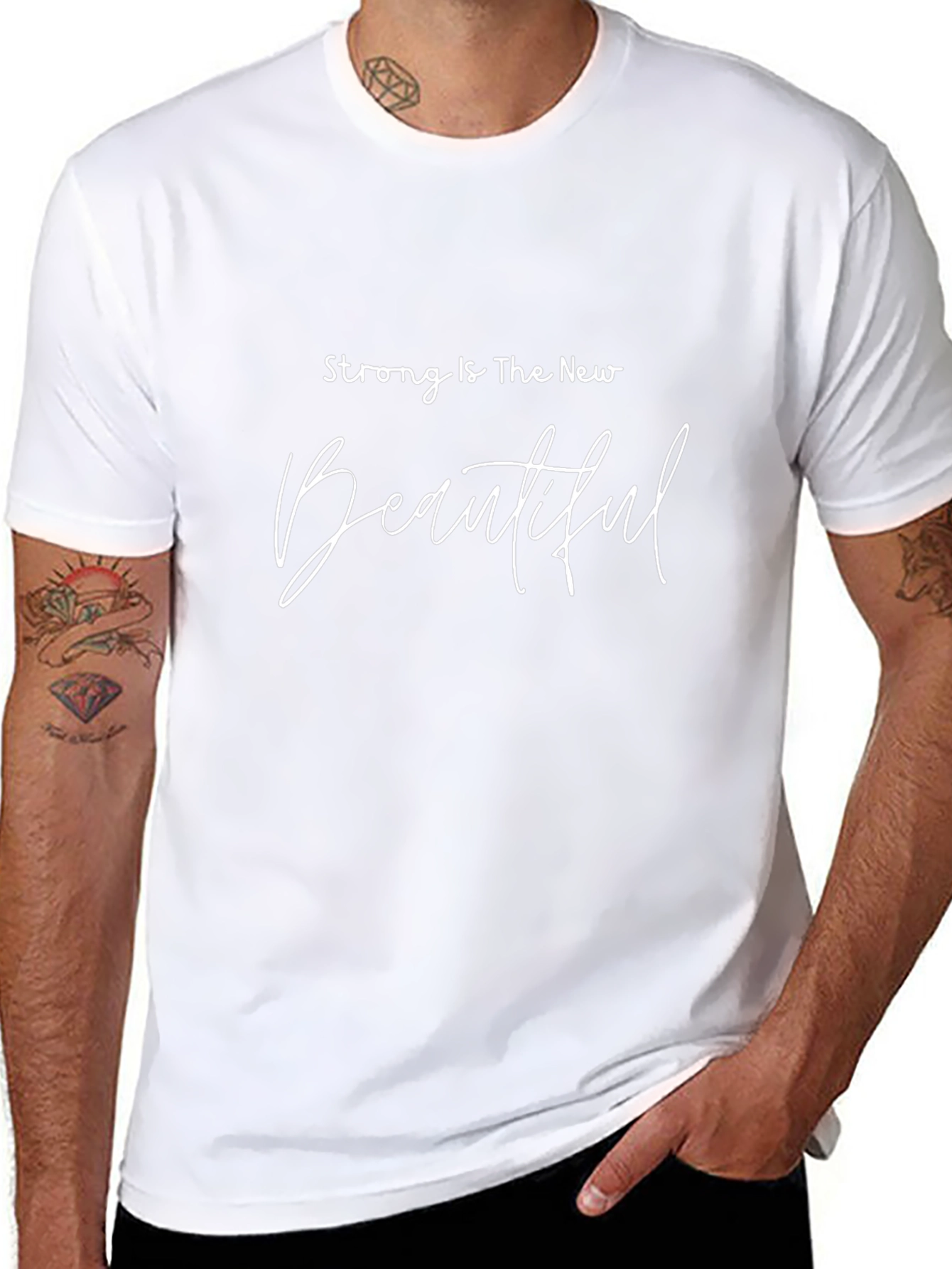 Strong is the New Beautiful Black T-Shirt