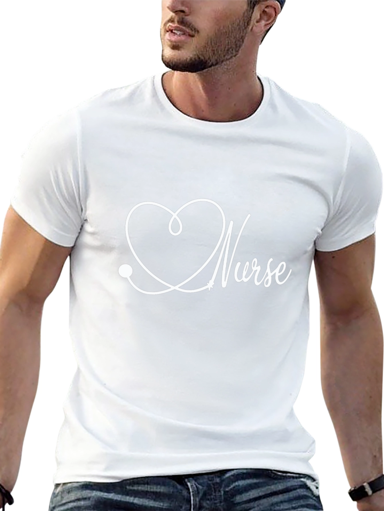Nurse Heartbeat T-Shirt - Stylish Healthcare Apparel