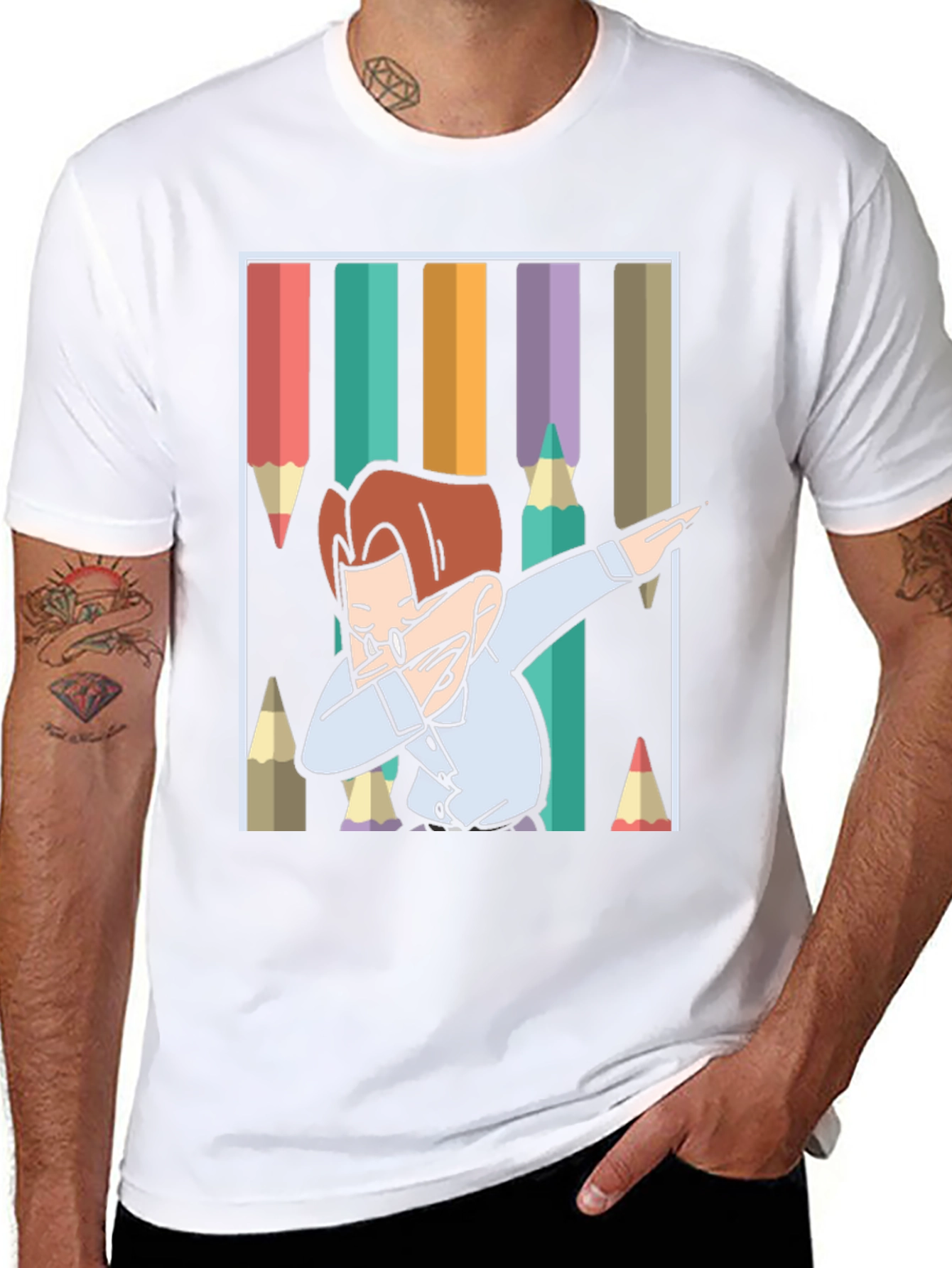 Dabbing Cartoon T-Shirt