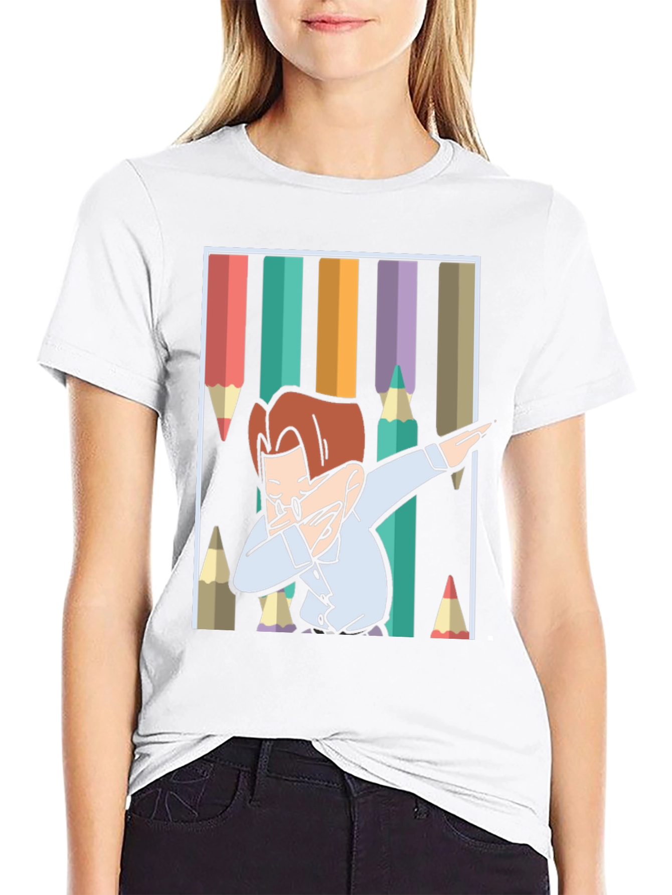 Dabbing Cartoon T-Shirt