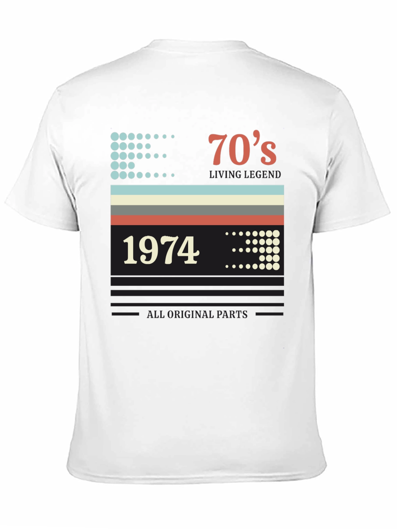Retro 1974 Living Legend T-Shirt