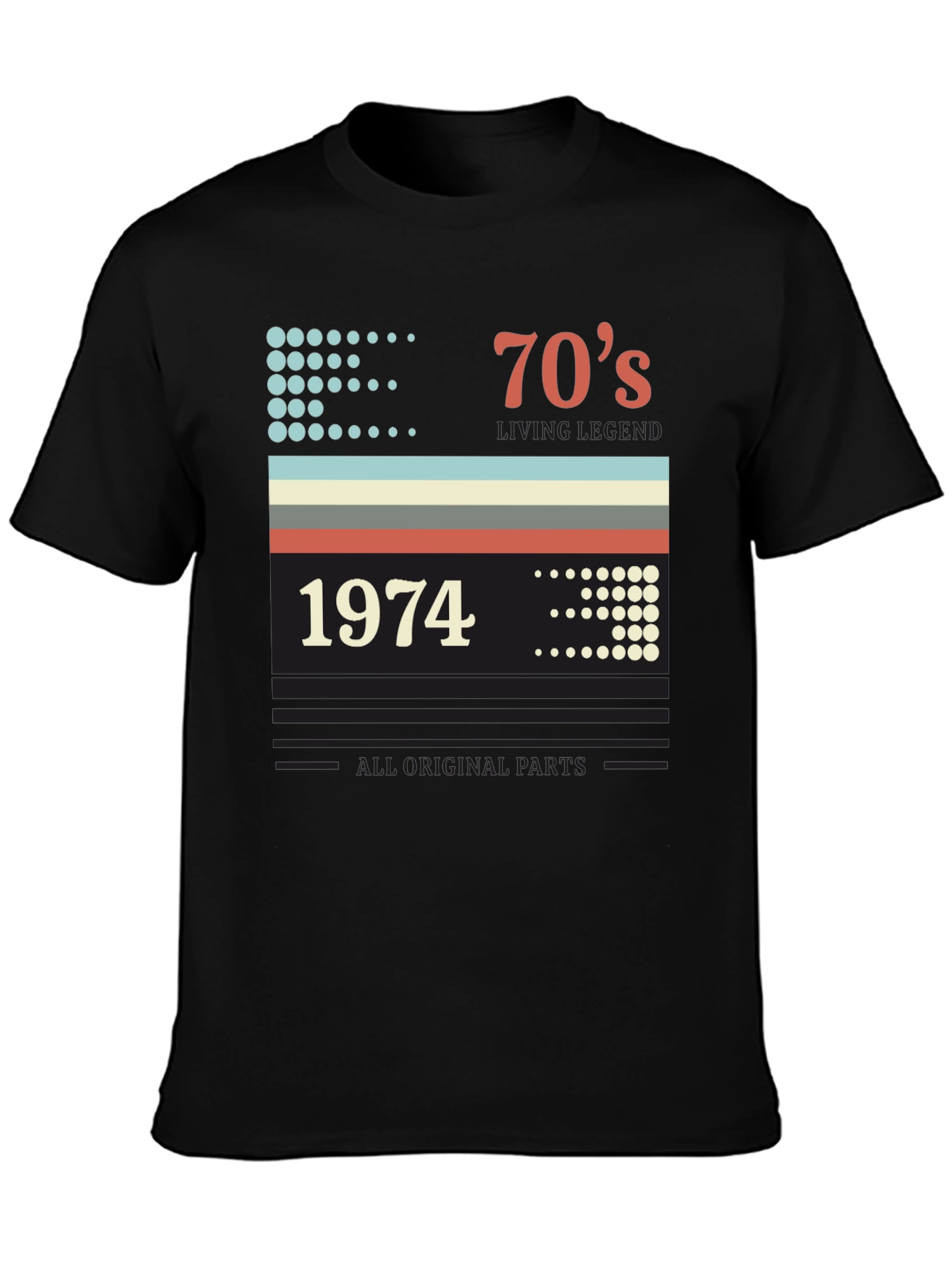 Retro 1974 Living Legend T-Shirt