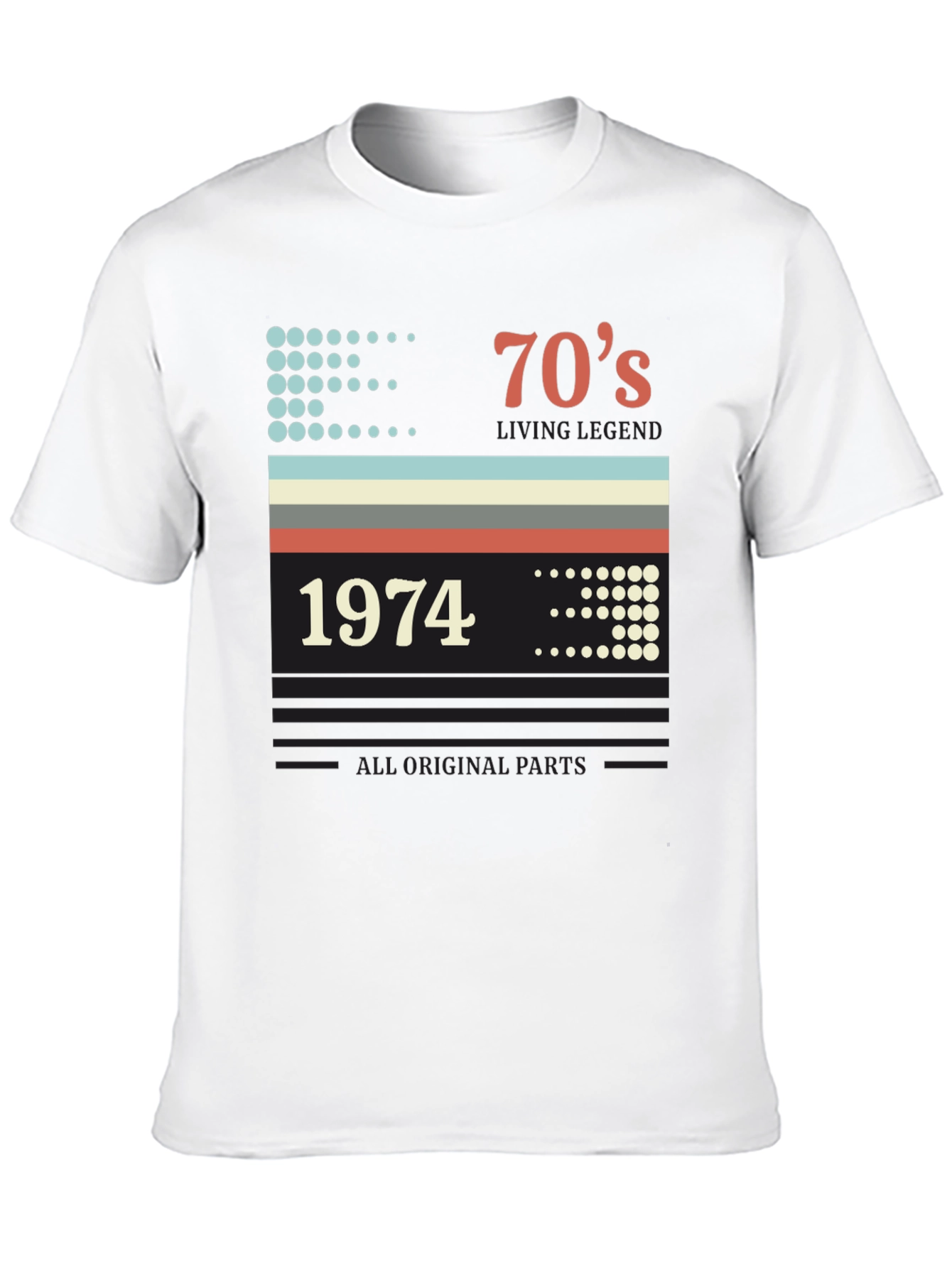 Retro 1974 Living Legend T-Shirt