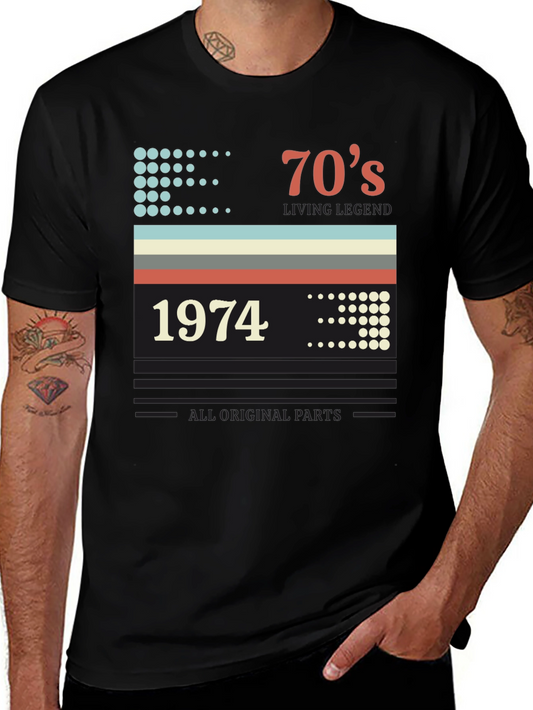 Retro 1974 Living Legend T-Shirt