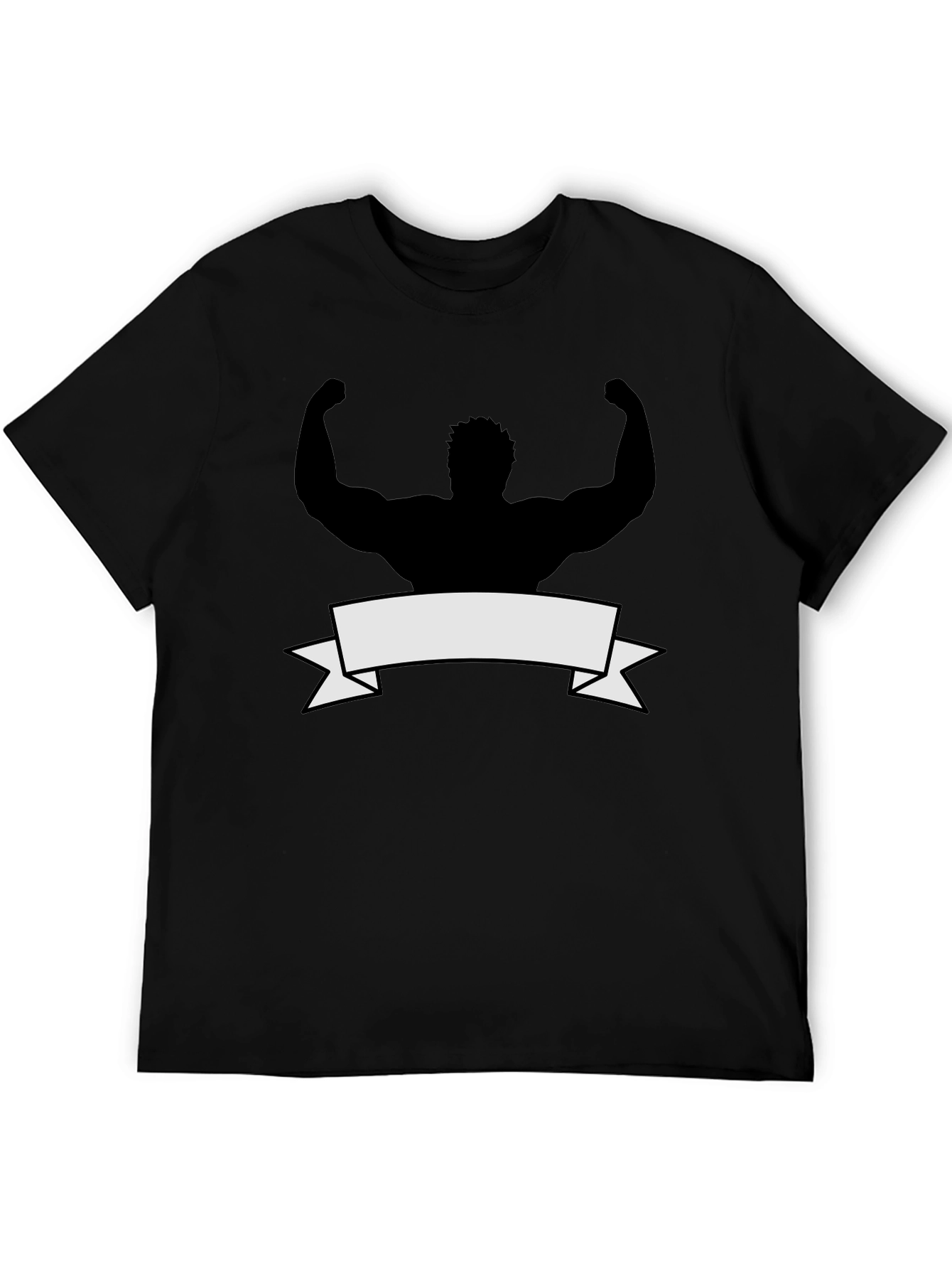 Muscle Silhouette Graphic Tee