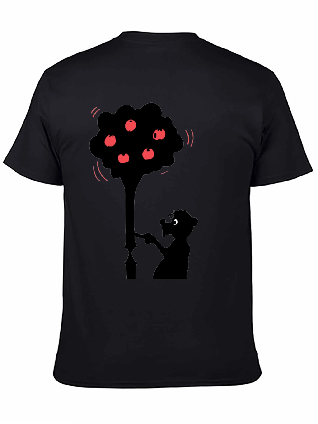 Funny Tree Silhouette Graphic Tee