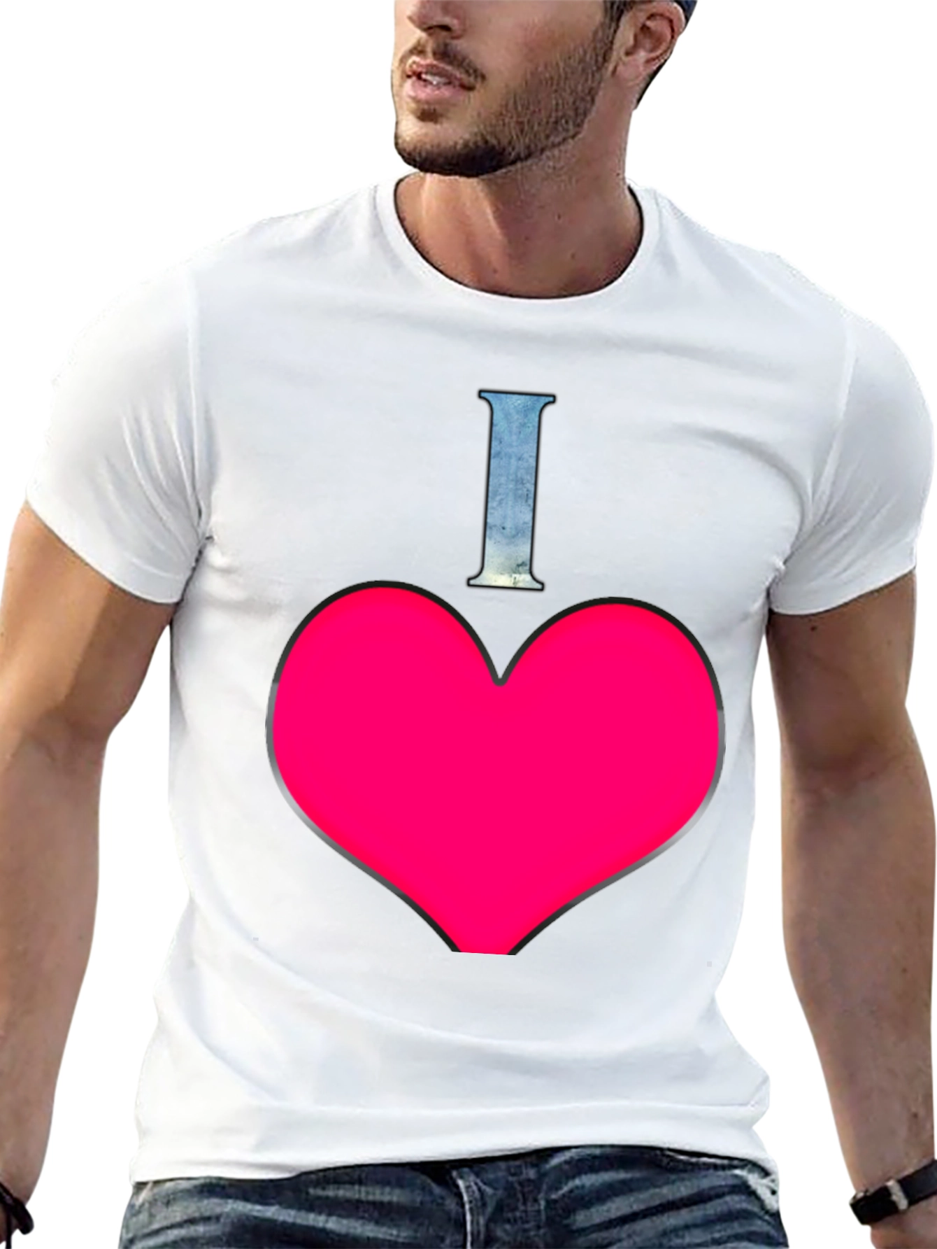 I Heart T-Shirt - Stylish Graphic Tee