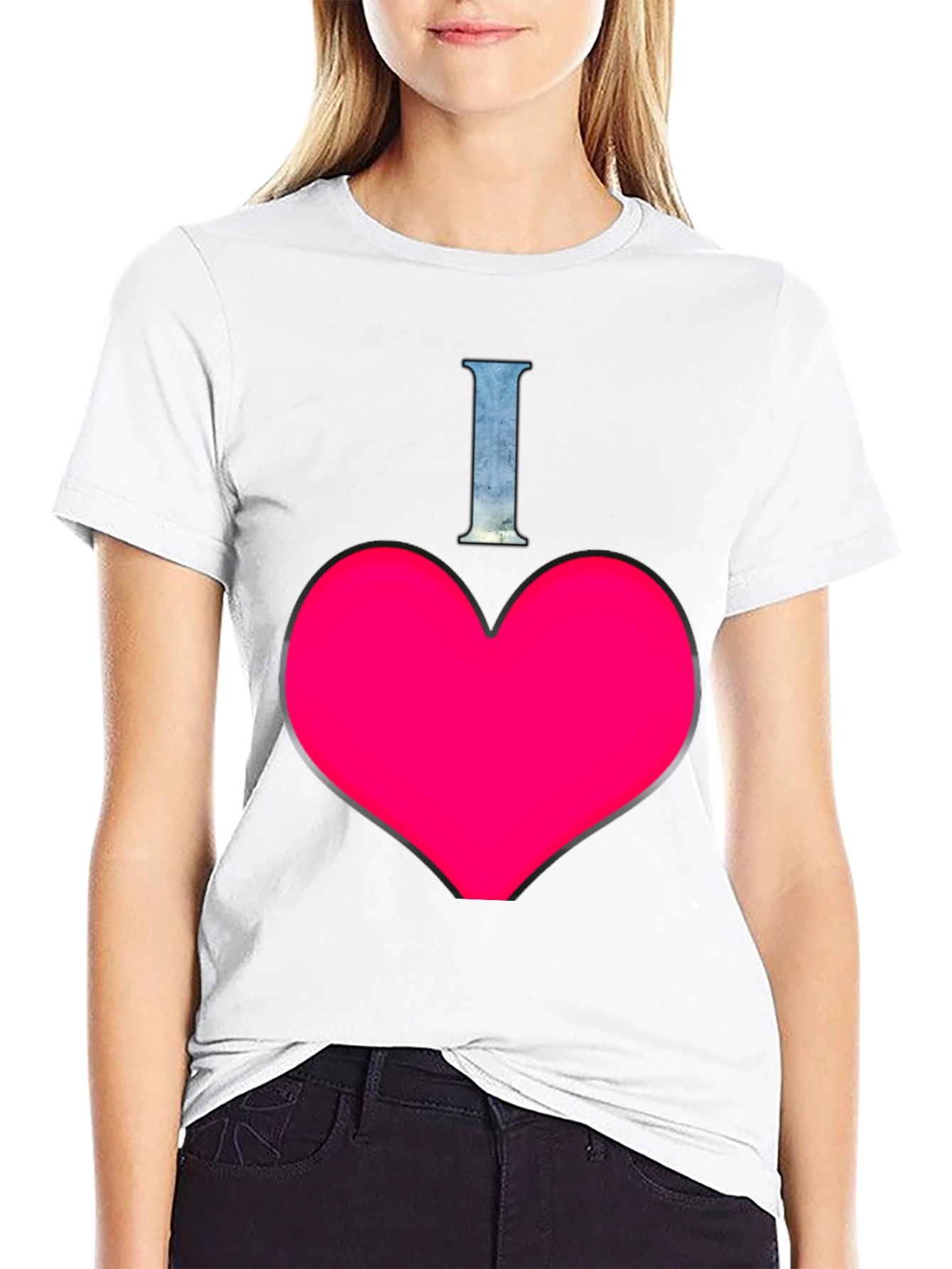I Heart T-Shirt - Stylish Graphic Tee