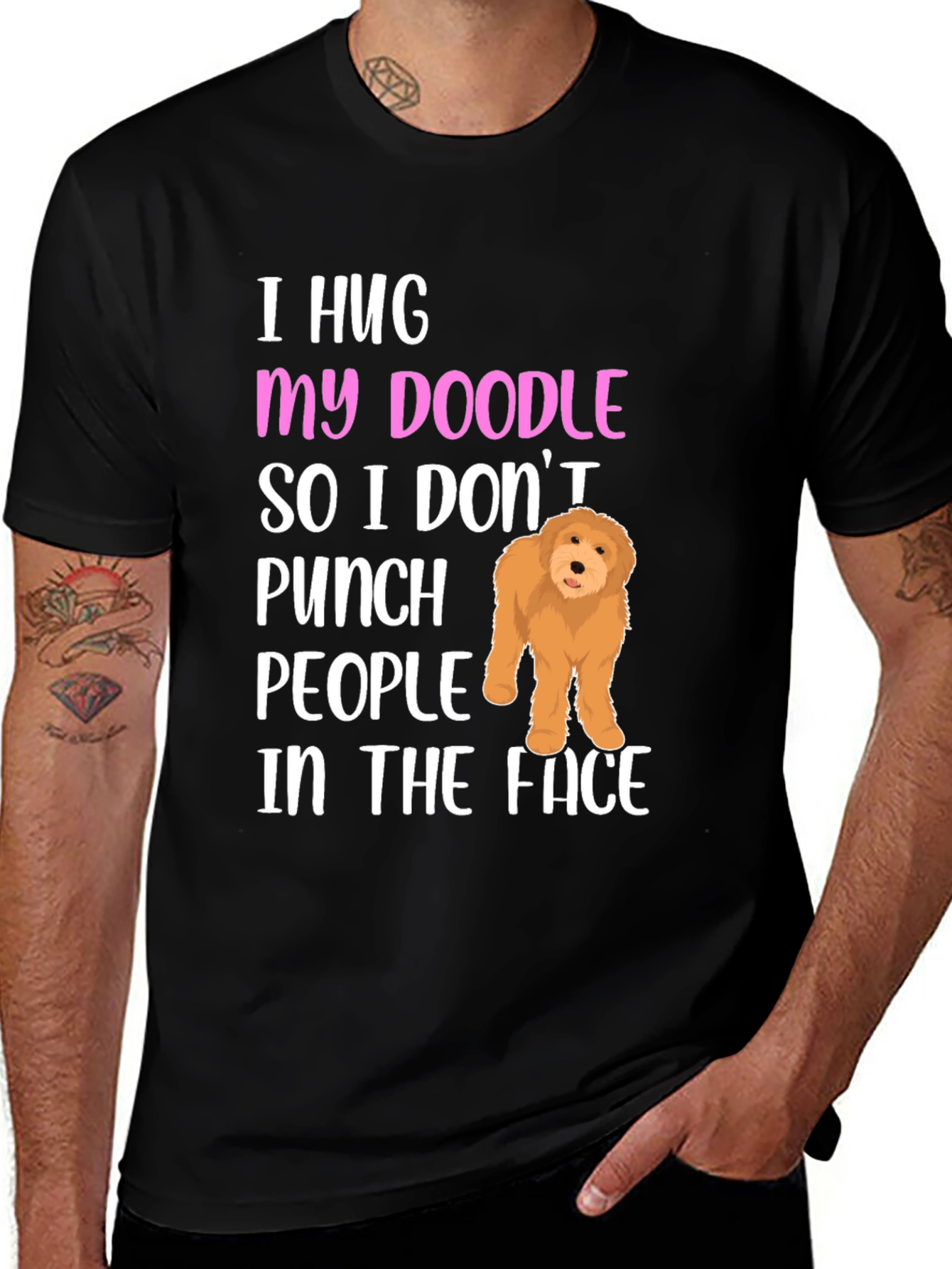Funny Doodle Dog T-Shirt