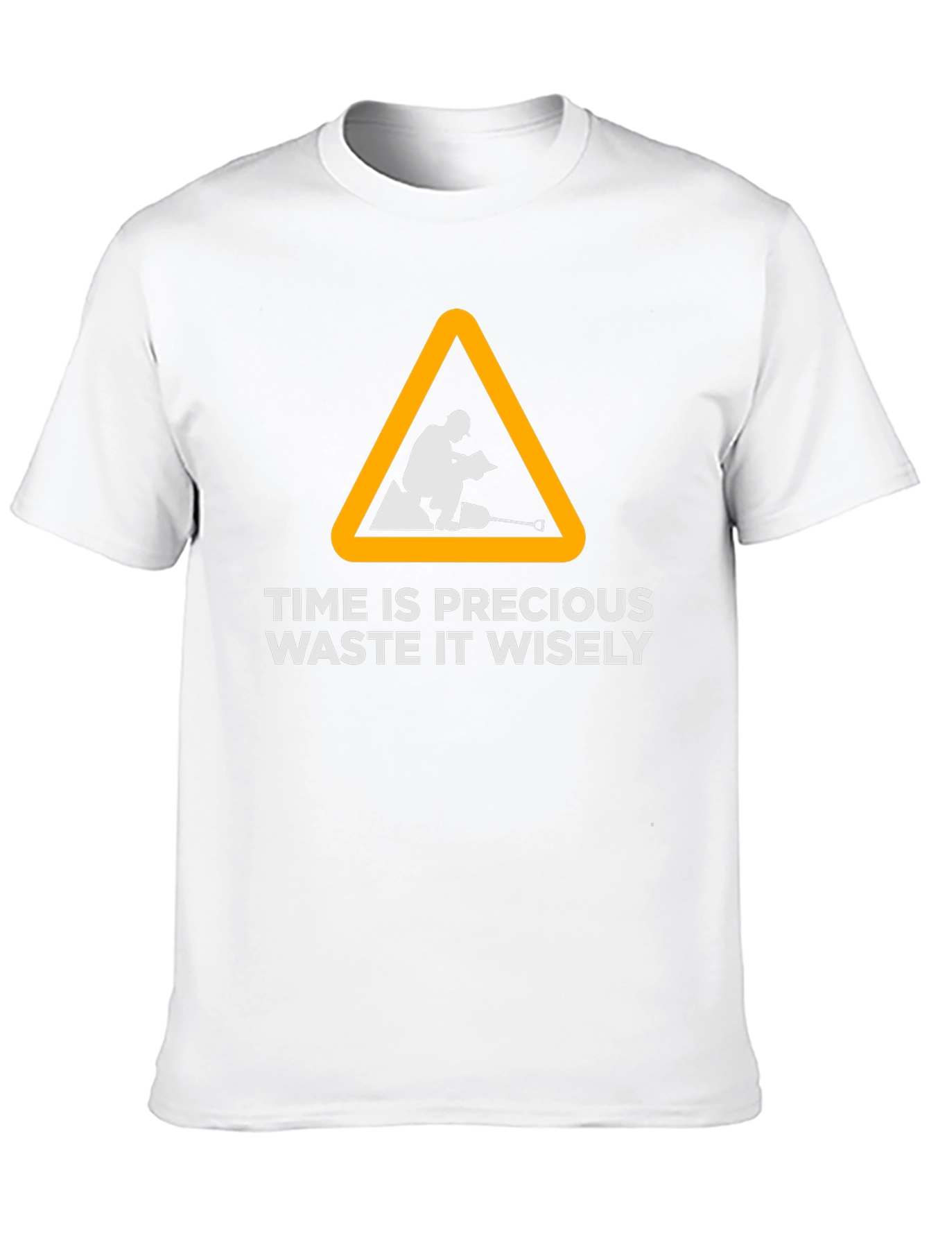 Time is Precious Graphic Tee - Black