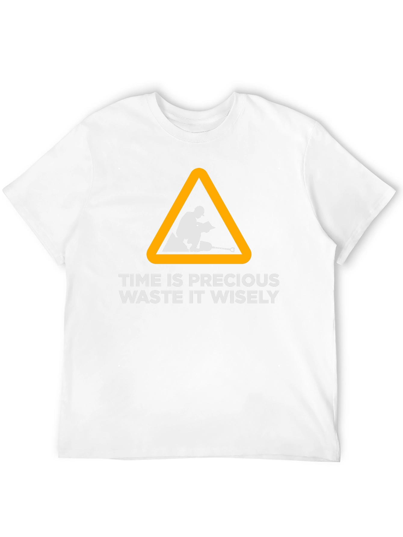 Time is Precious Graphic Tee - Black