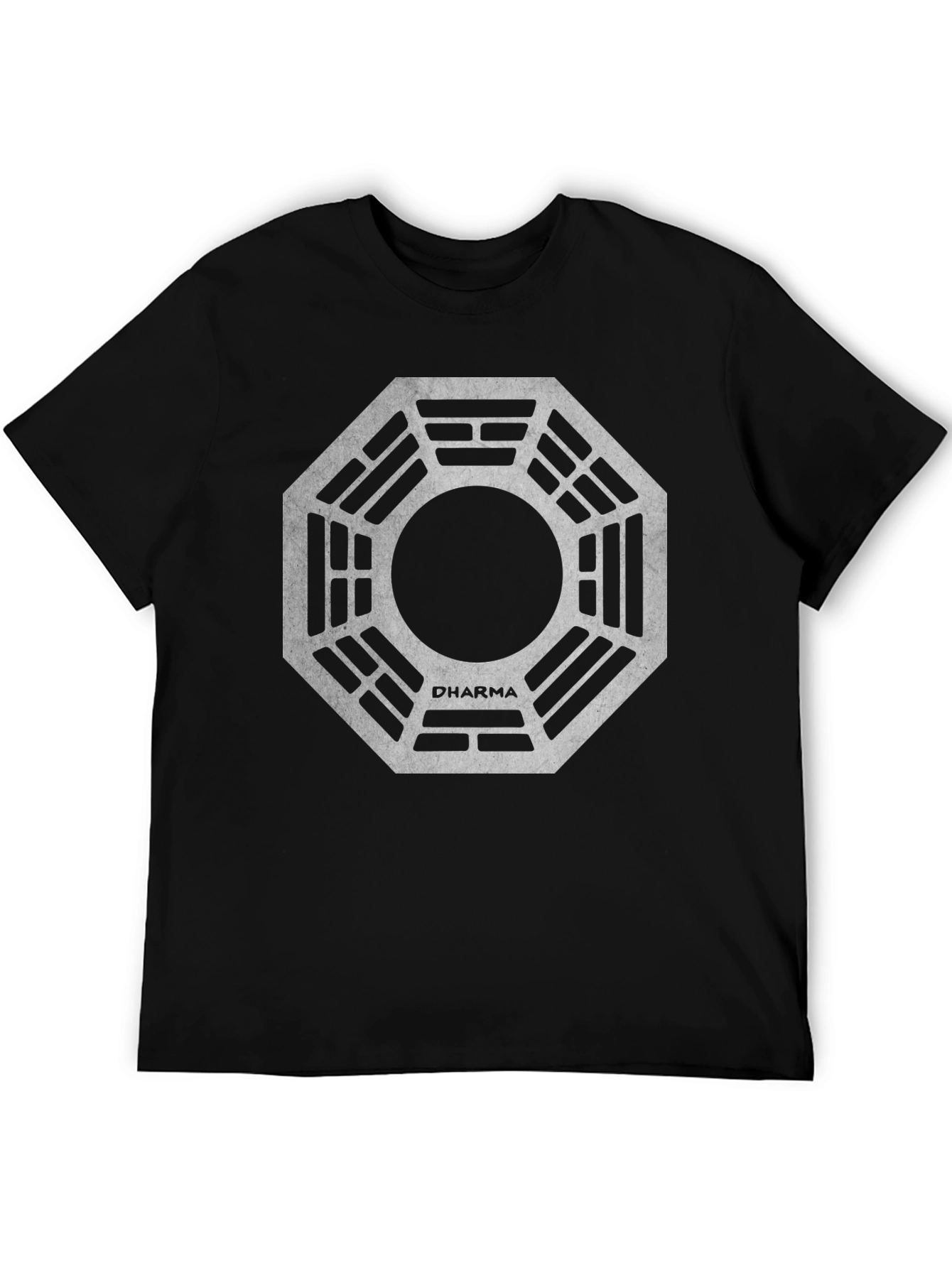 Dharma Initiative Tee - Retro Graphic Novelty T-Shirt