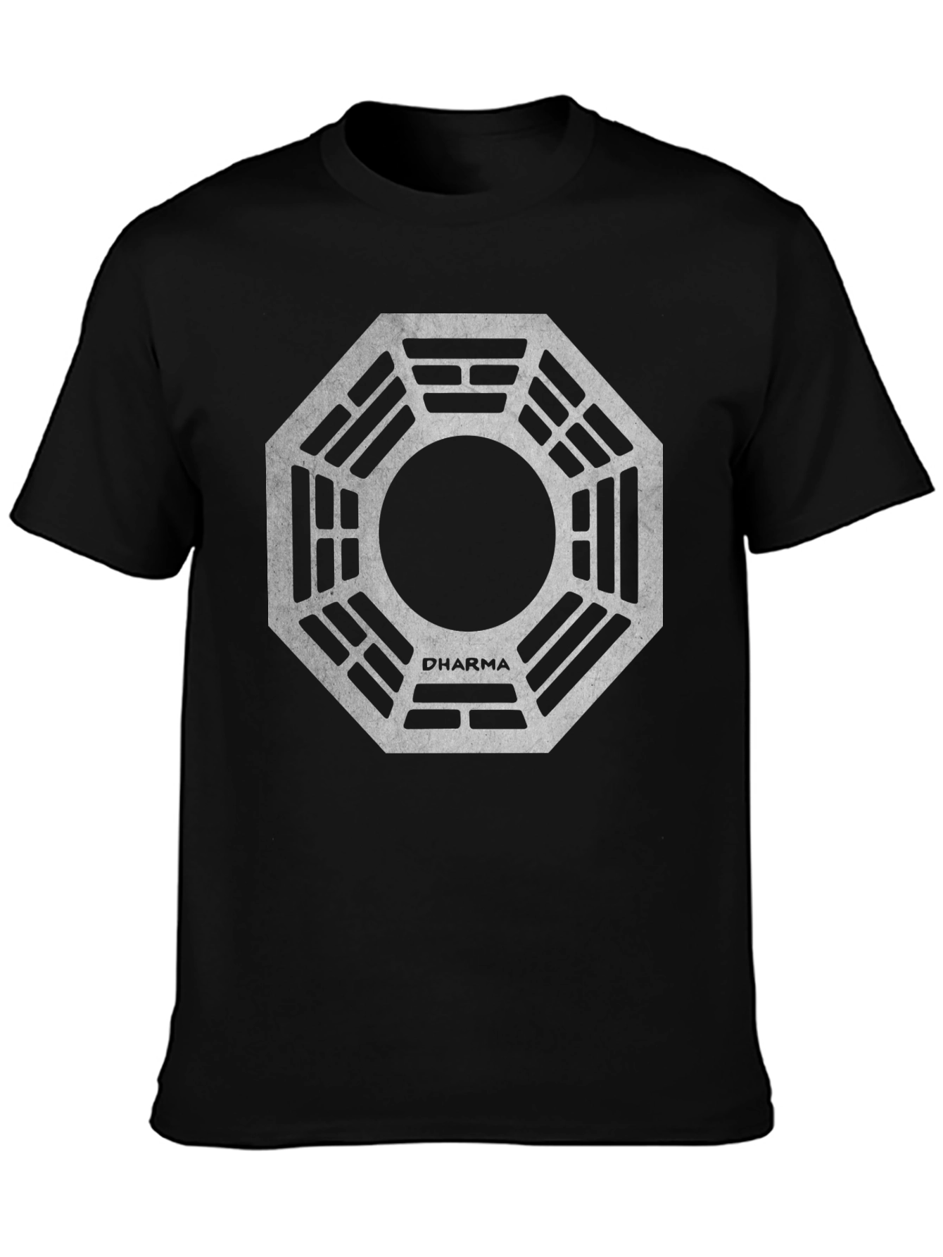 Dharma Initiative Tee - Retro Graphic Novelty T-Shirt
