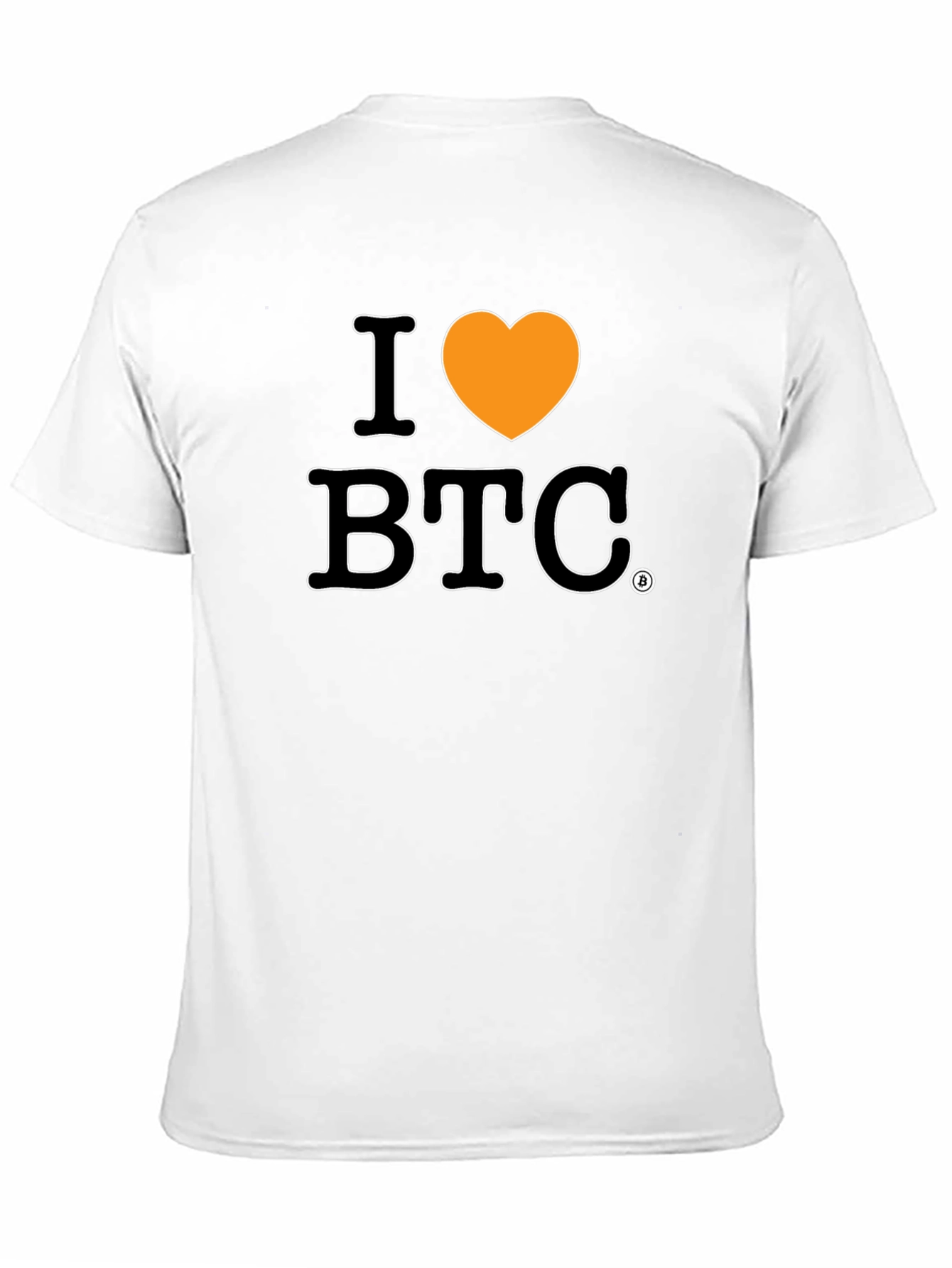 I Heart Bitcoin BTC Graphic T-Shirt