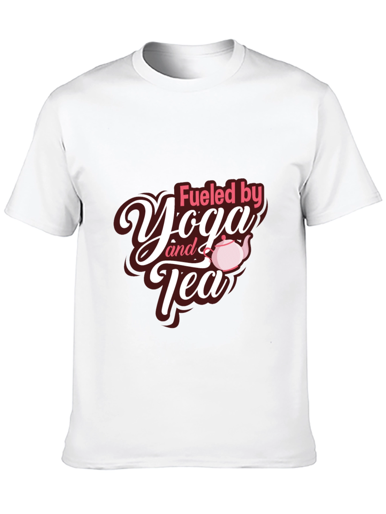 Yoga & Tea T-Shirt - Relaxed Fit Cotton Tee
