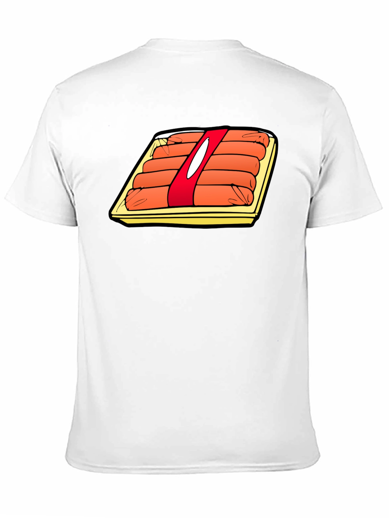 Cartoon Hot Dog T-Shirt
