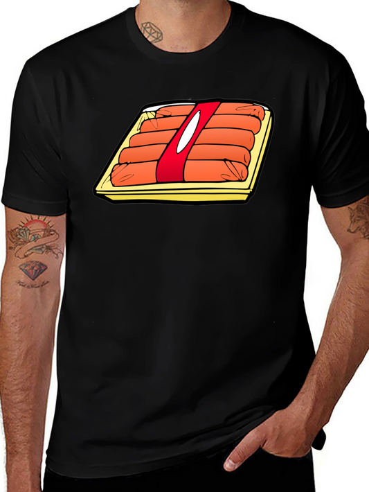 Cartoon Hot Dog T-Shirt