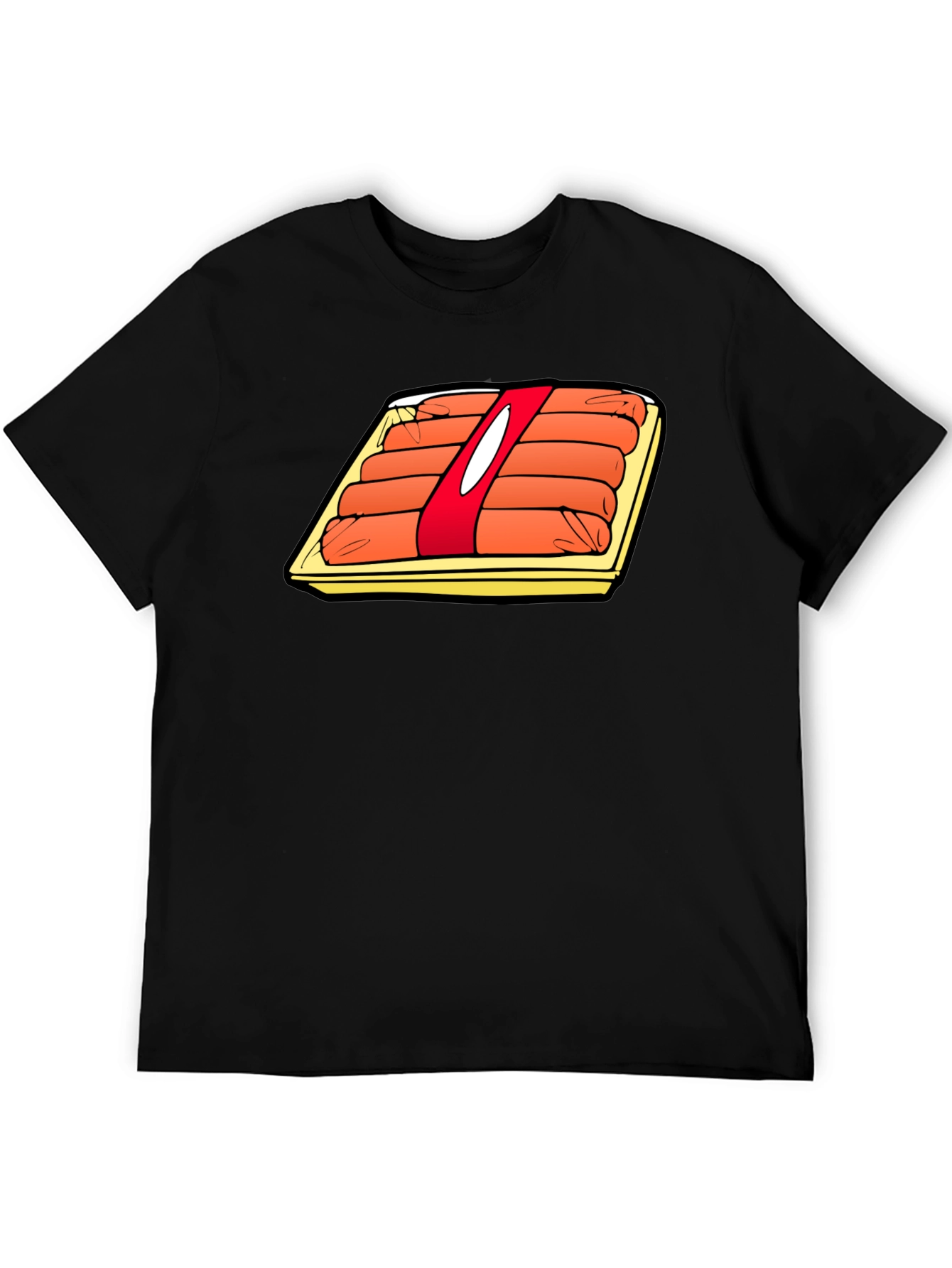 Cartoon Hot Dog T-Shirt