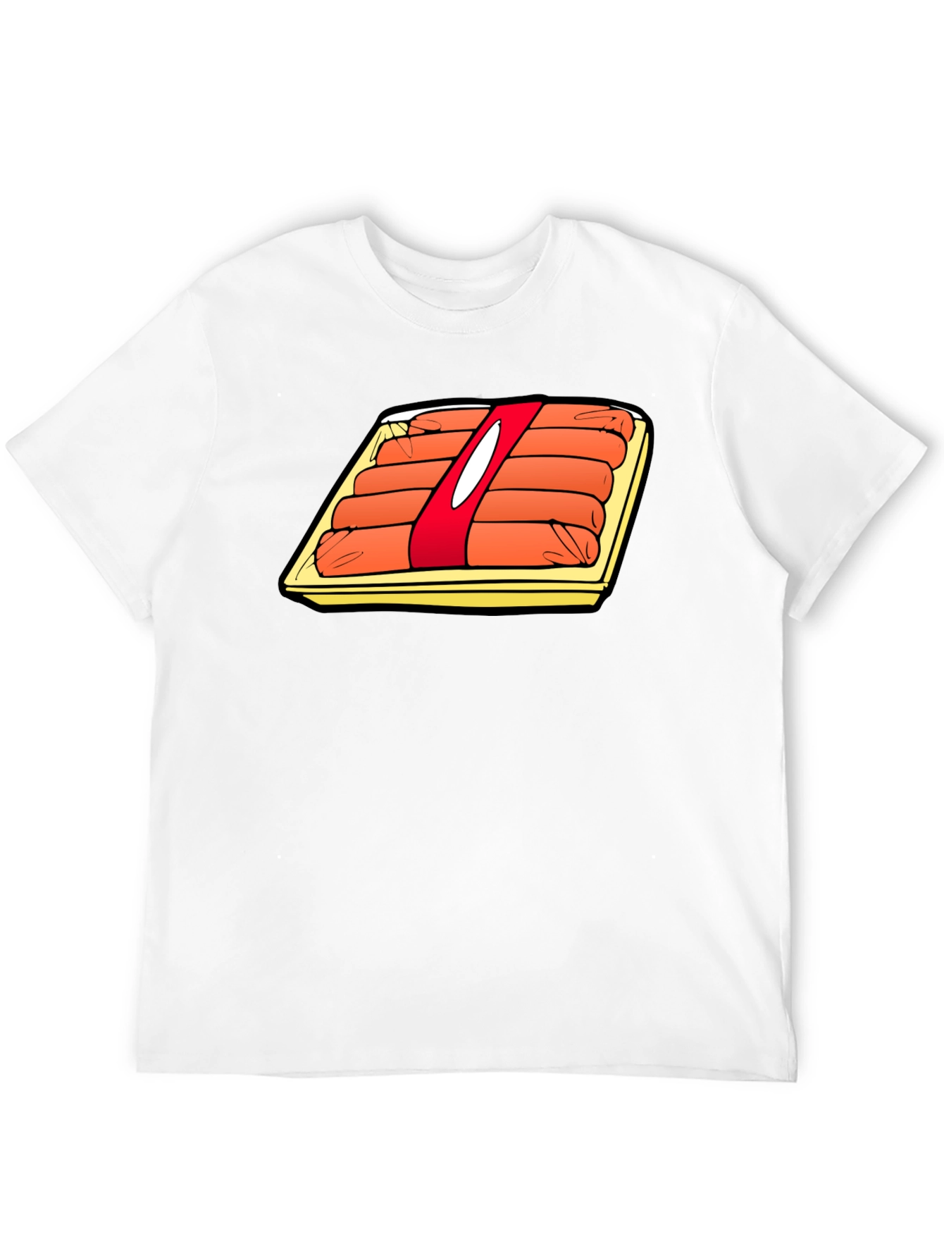 Cartoon Hot Dog T-Shirt