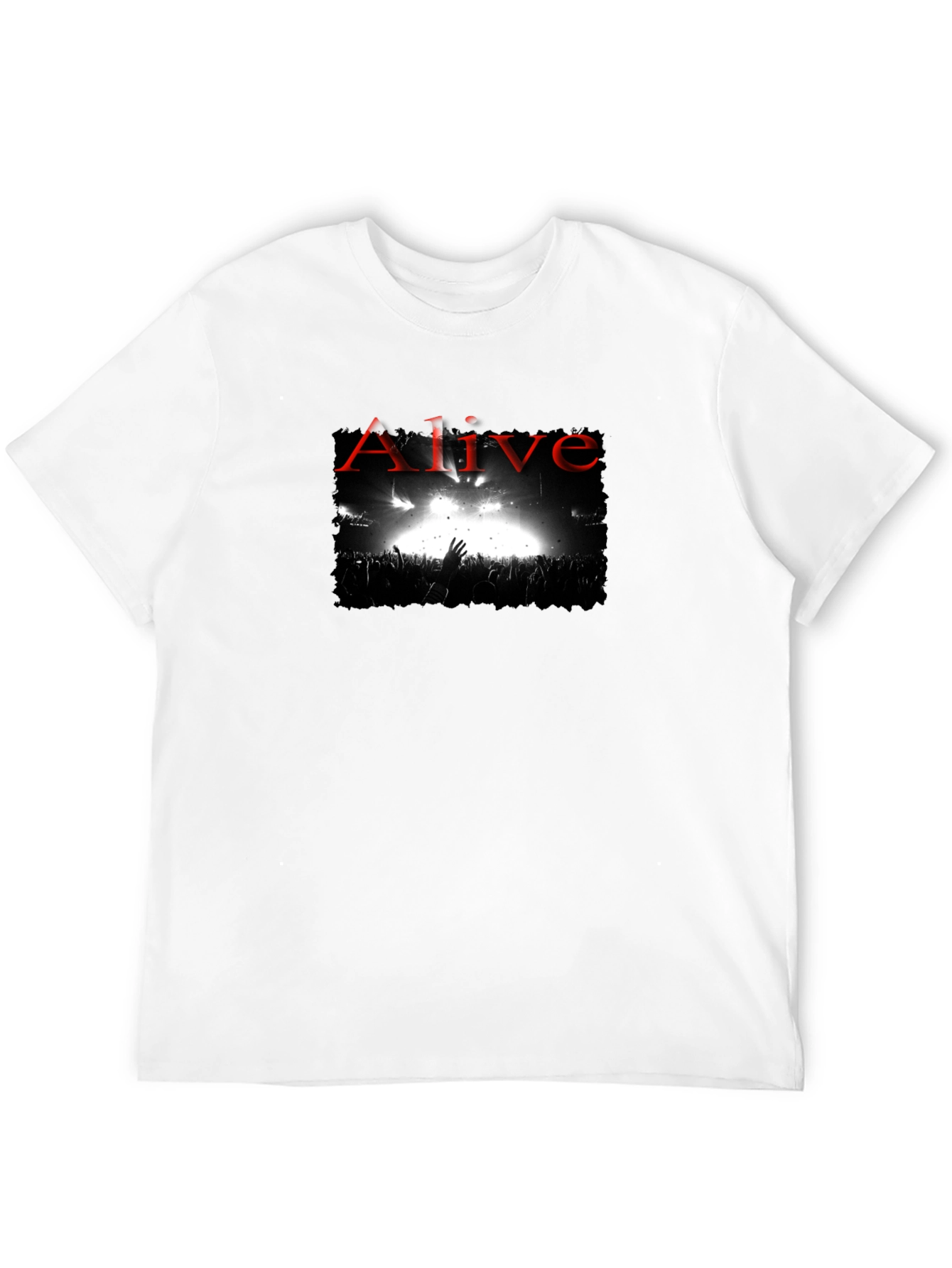 Alive Concert Graphic Black T-Shirt