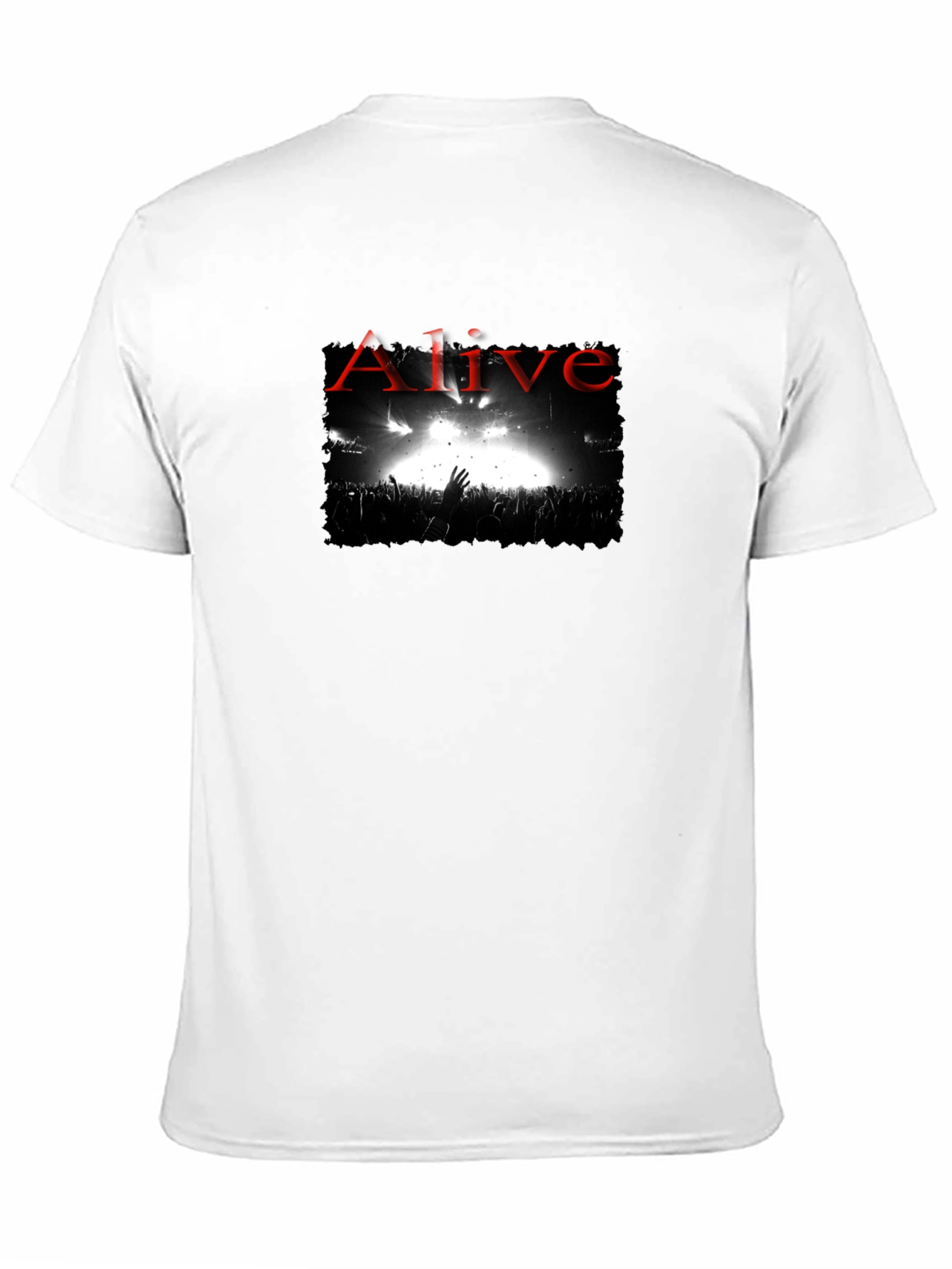 Alive Concert Graphic Black T-Shirt