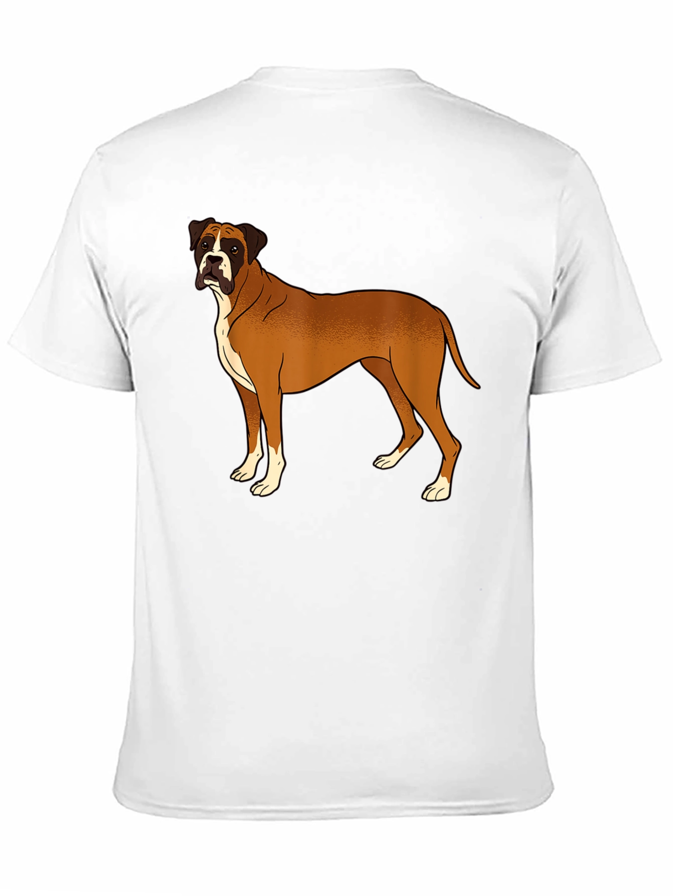 Boxer Dog Graphic Tee - Classic Style