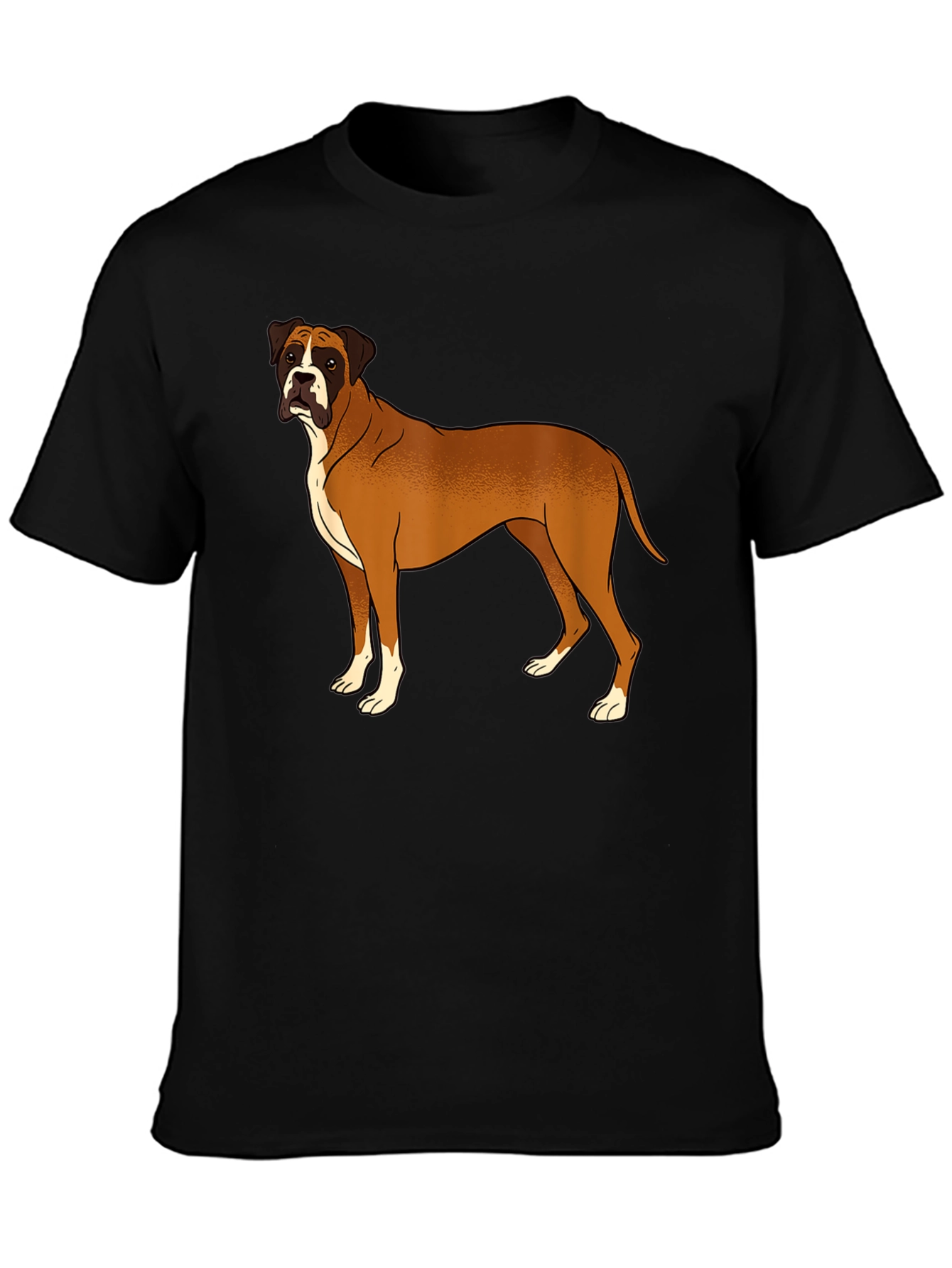 Boxer Dog Graphic Tee - Classic Style