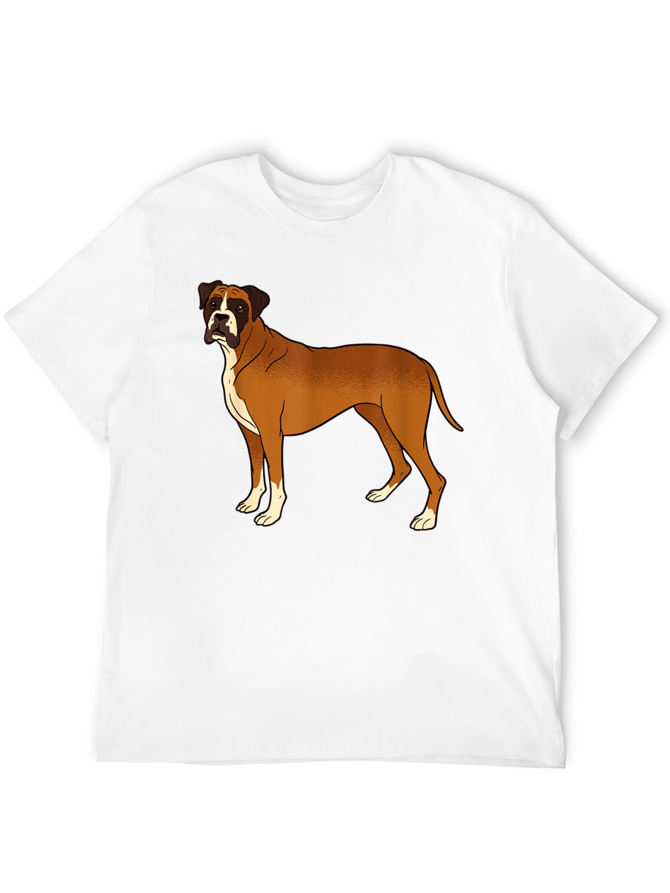 Boxer Dog Graphic Tee - Classic Style