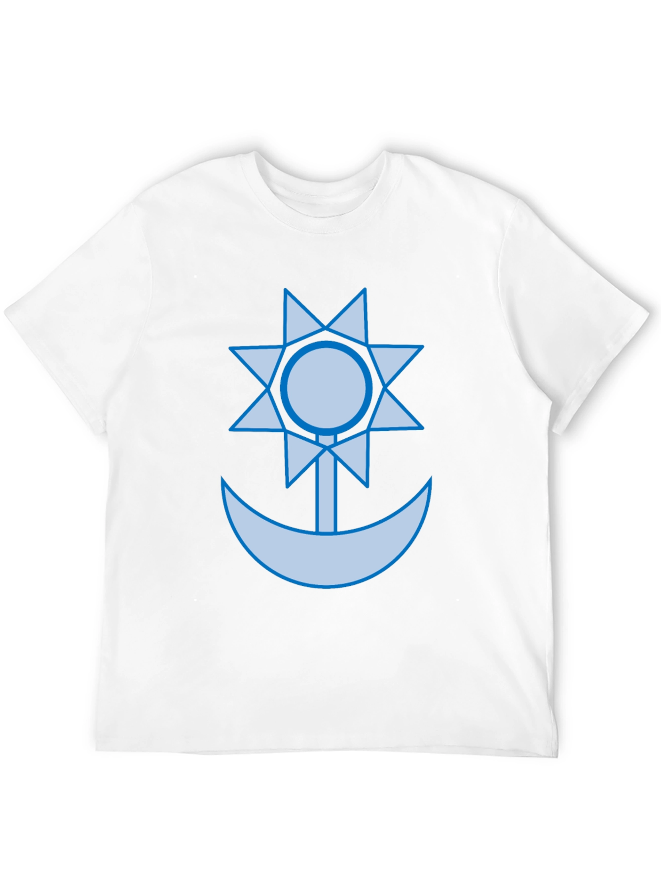 Celestial Anchor Graphic Tee - Stylish Comfort