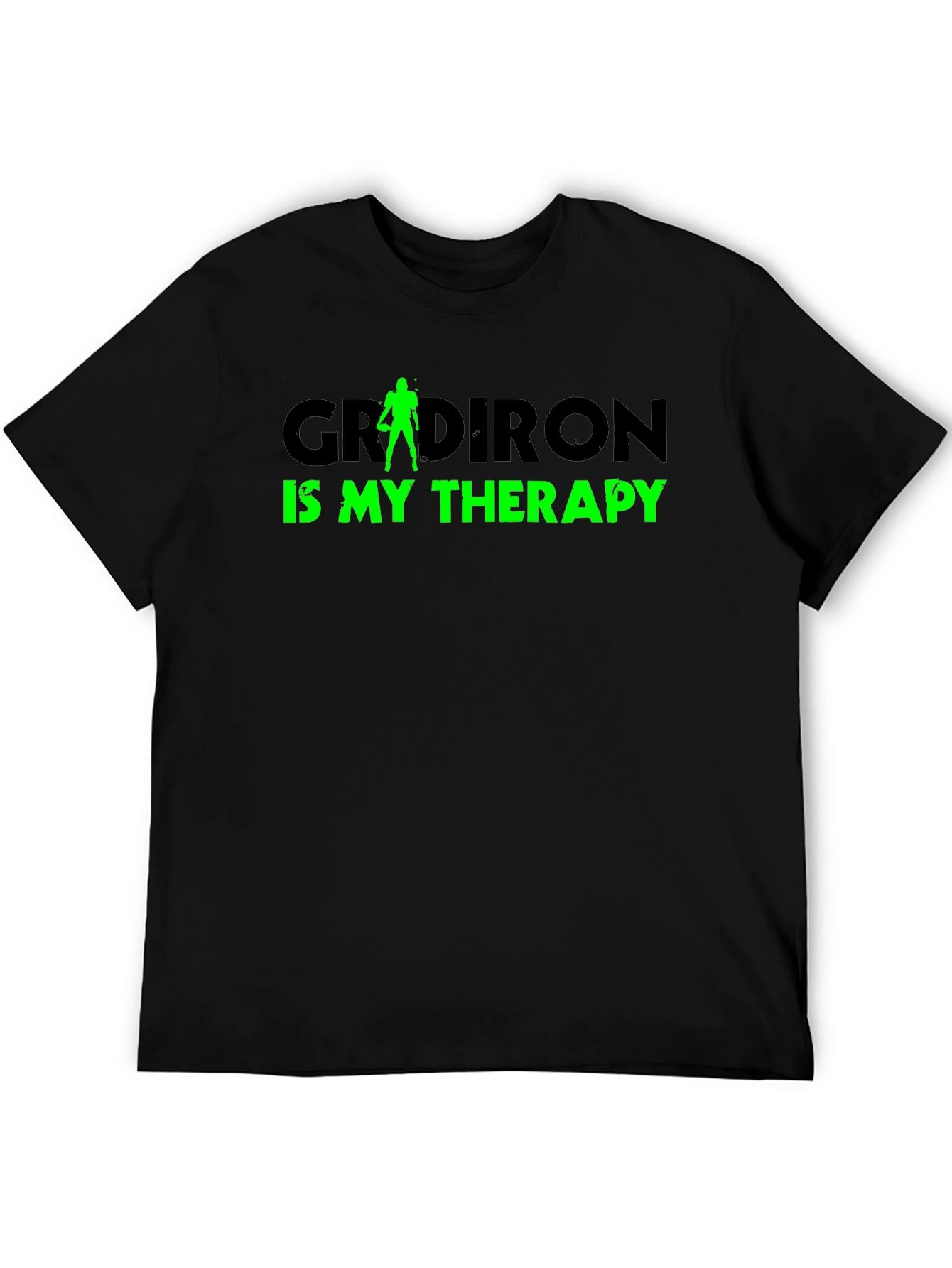Gridiron Therapy T-Shirt - Black
