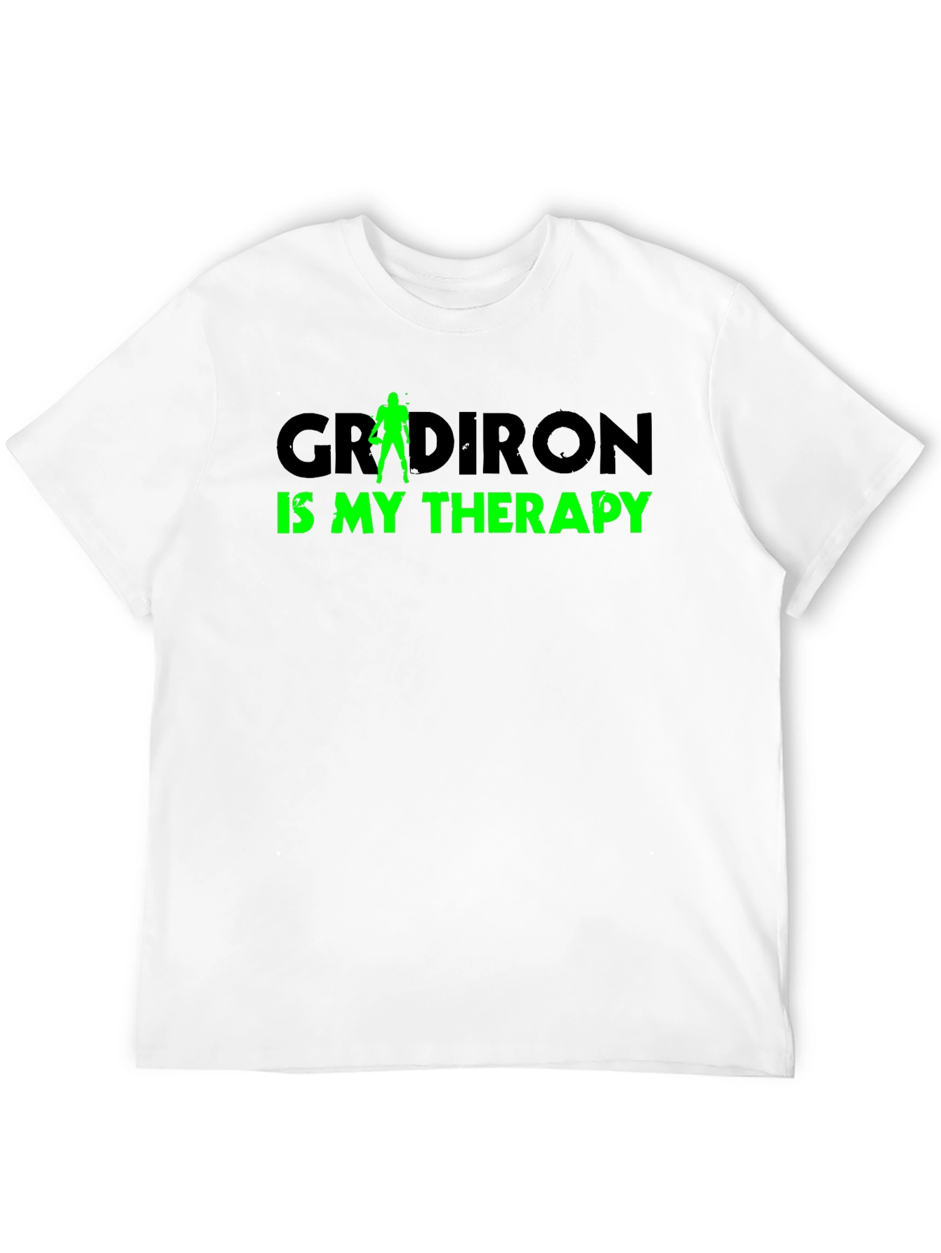Gridiron Therapy T-Shirt - Black