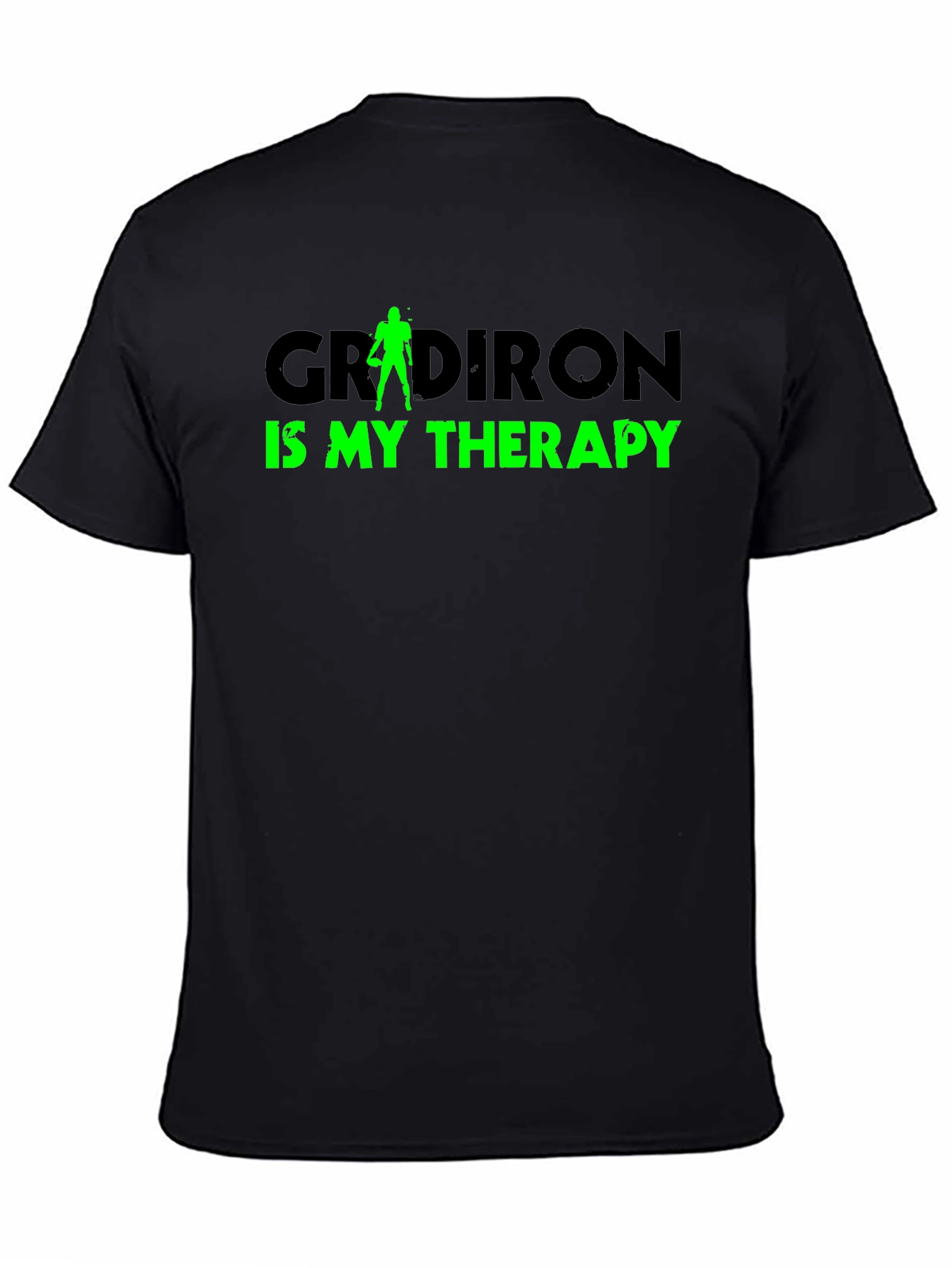 Gridiron Therapy T-Shirt - Black