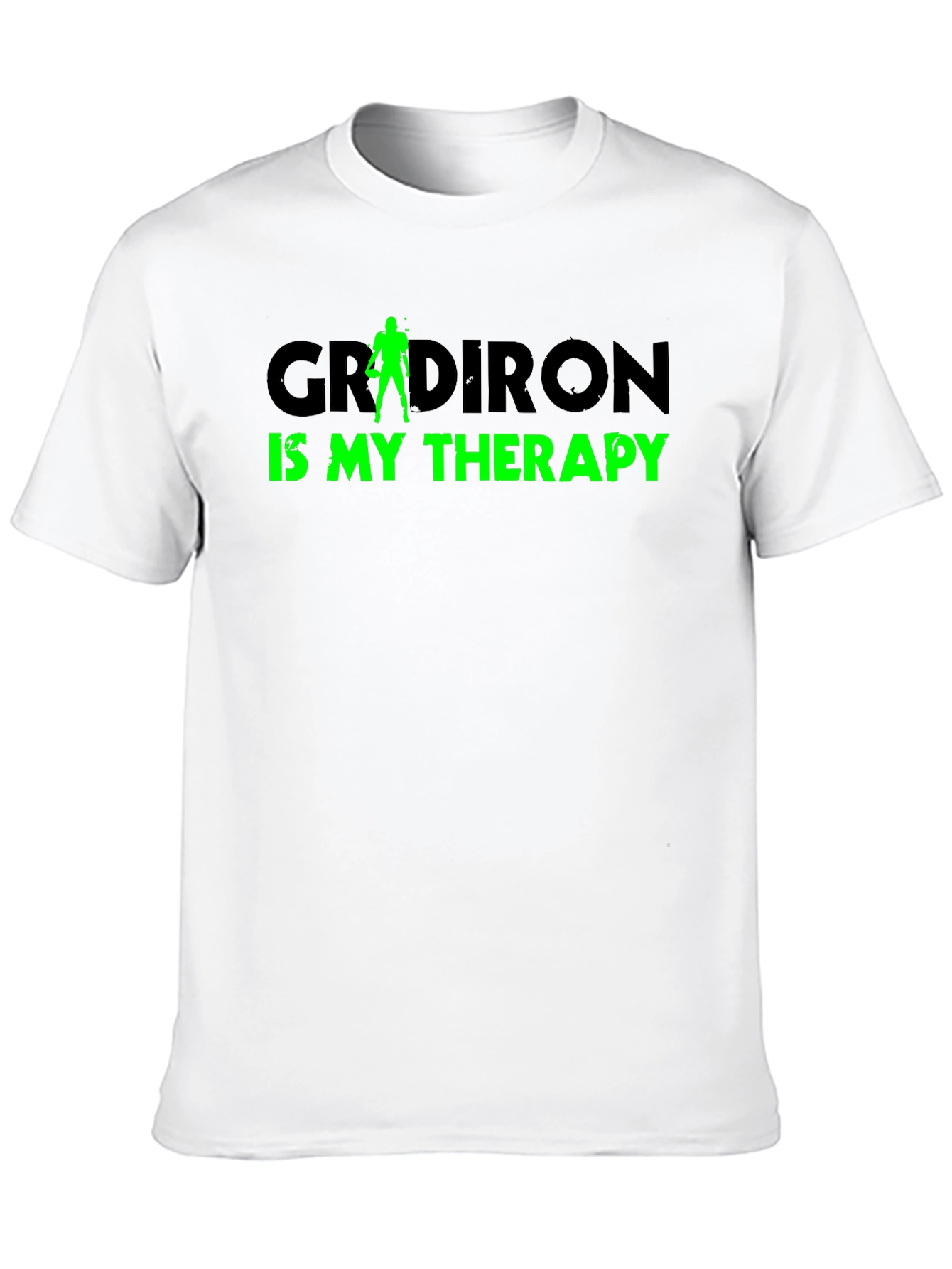 Gridiron Therapy T-Shirt - Black